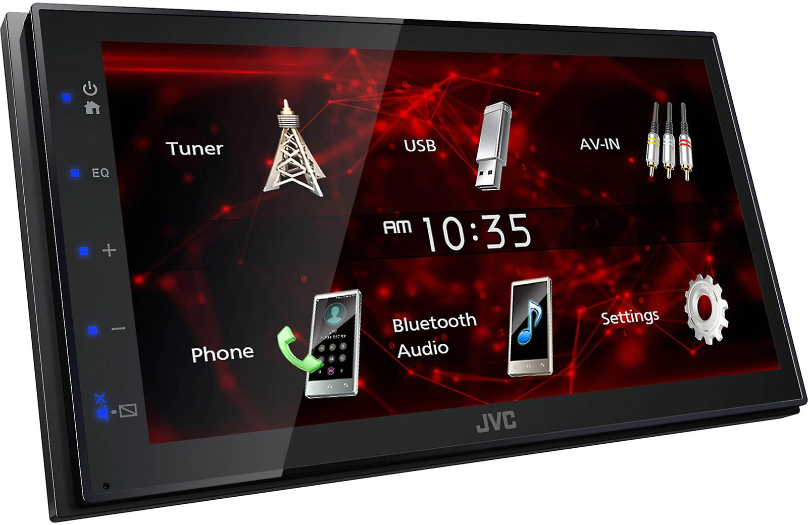 JVC KW-M180BT Short Double-DIN 6.8