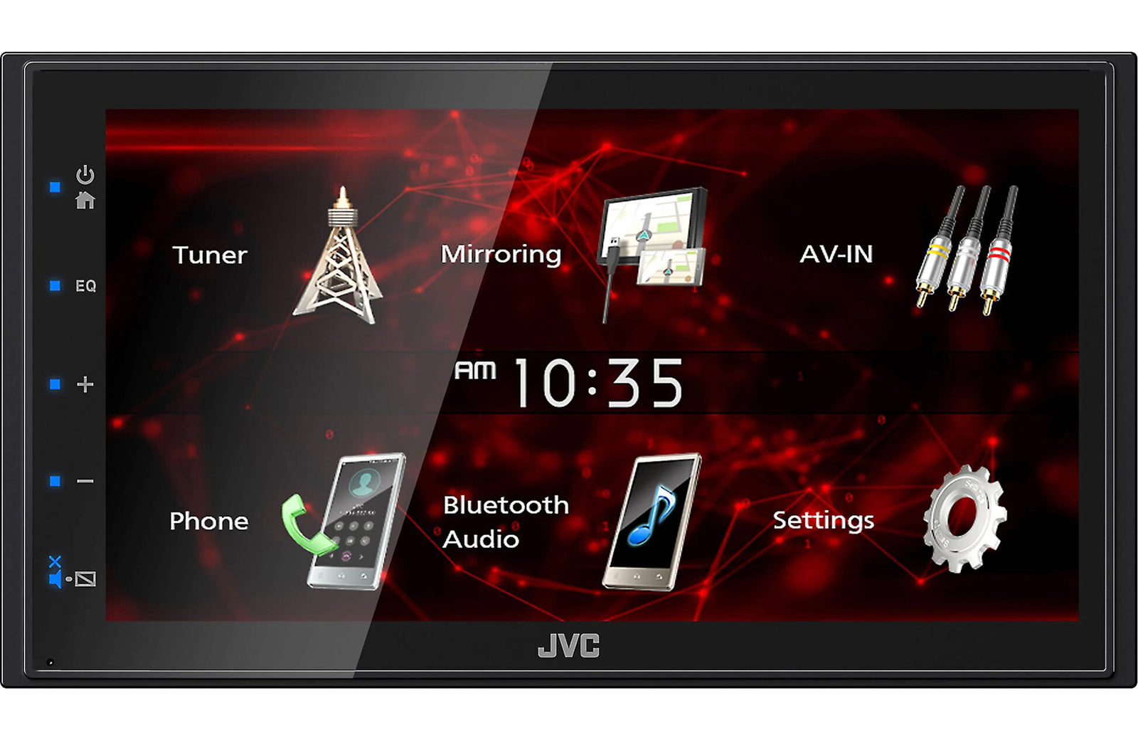 JVC KW-M180BT Short Double-DIN 6.8