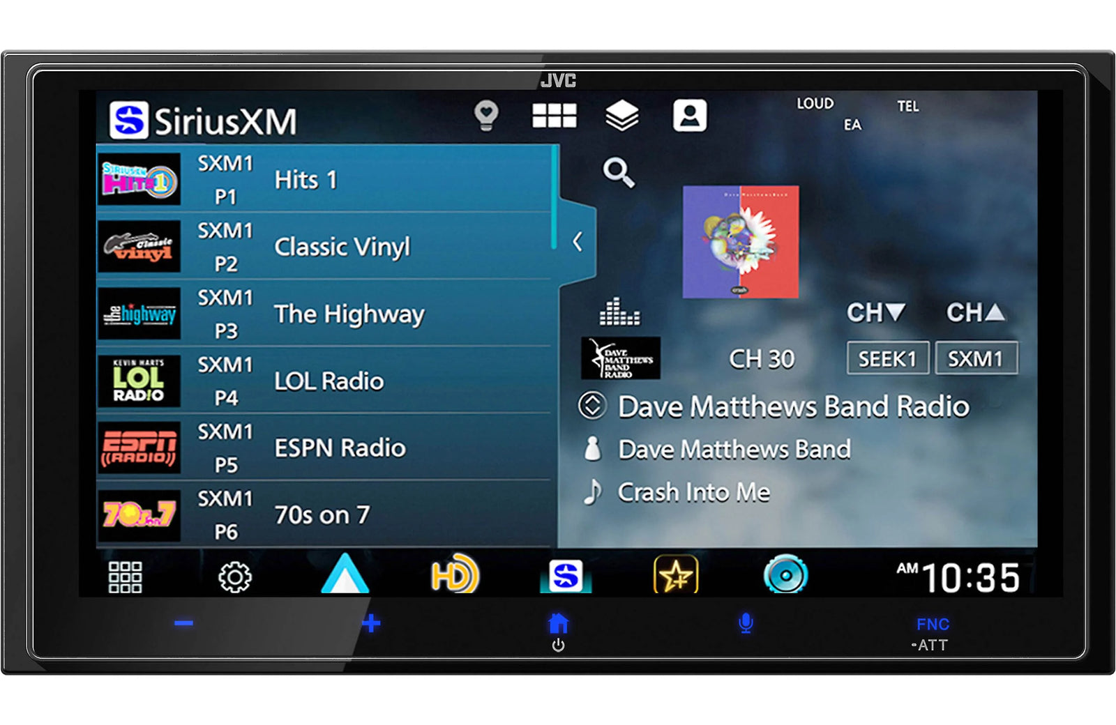 JVC KW-M795BW 6.92