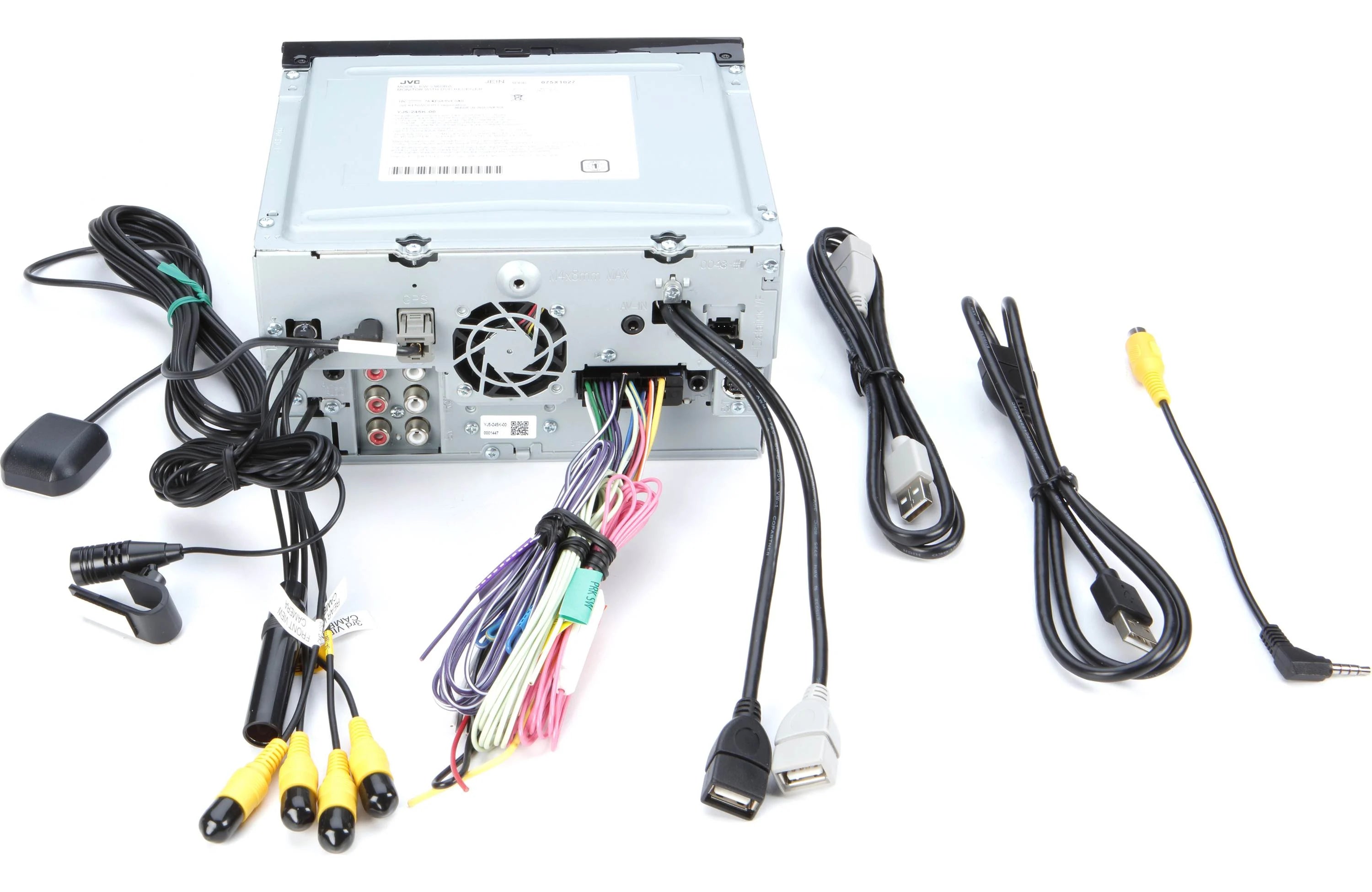 JVC KW-V960BW 6.8" Double-DIN DVD Receiver - Safe and Sound HQ