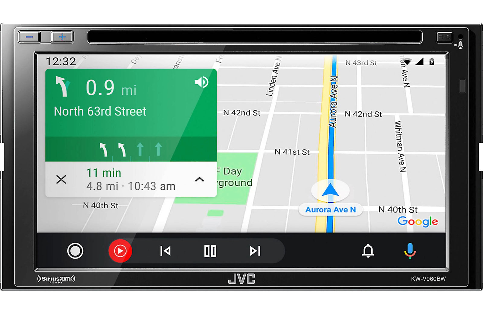 JVC KW-V960BW 6.8