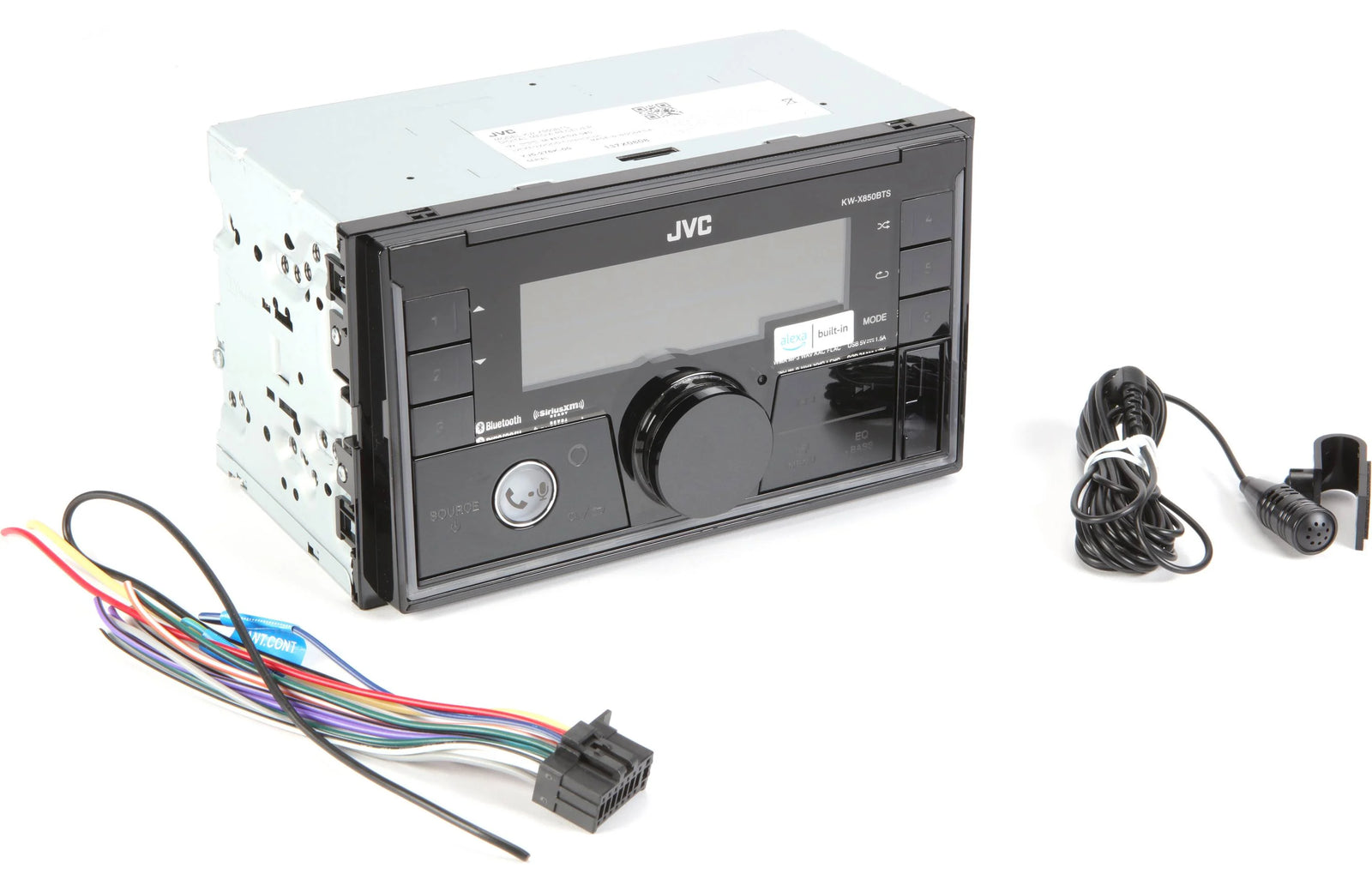 JVC KW-X850BTS Short Double-DIN Digital Media Receiver