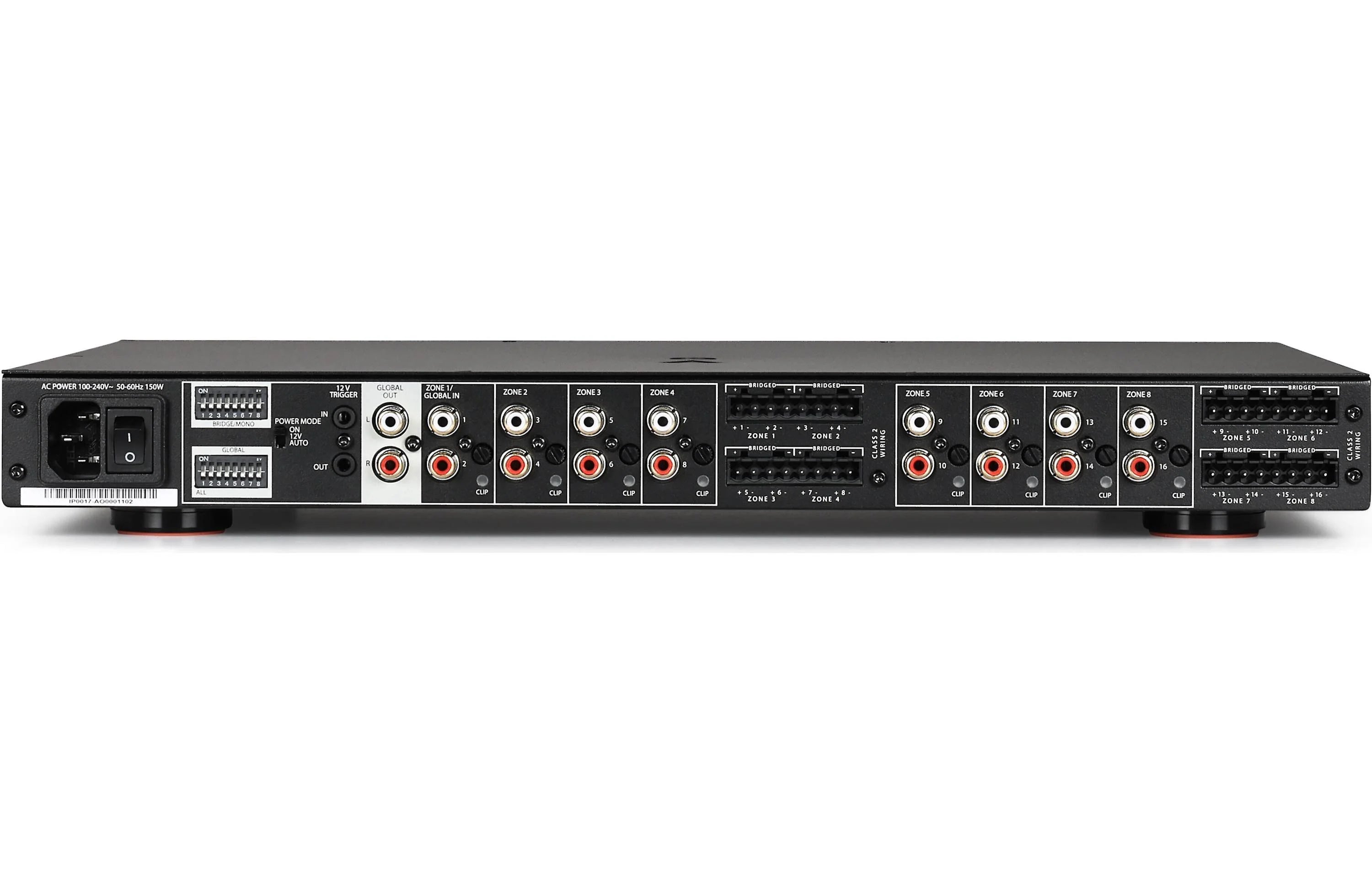 JBL DA1650 8 Zone 16 Channel Distribution Power Amplifier - Safe and Sound HQ