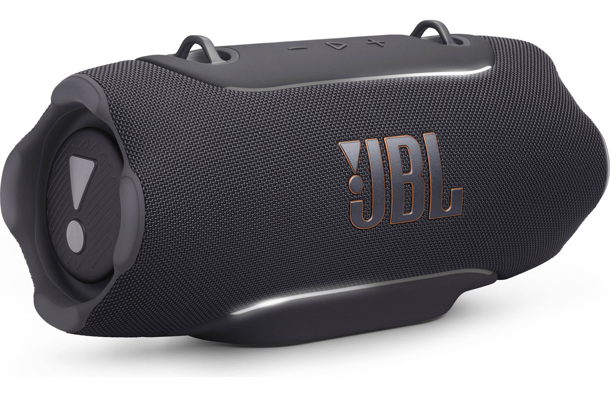 JBL Xtreme 5 Portable Waterproof Bluetooth Speaker (Each) featuring a sleek black design and easy-to-use controls.