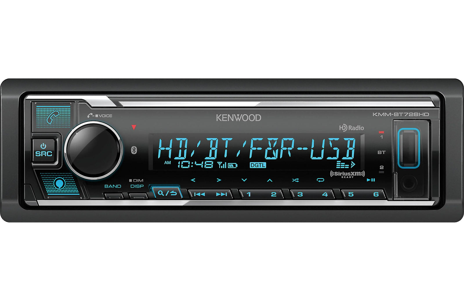 Kenwood KMM-BT728HD Digital Media Receiver - Safe and Sound HQ