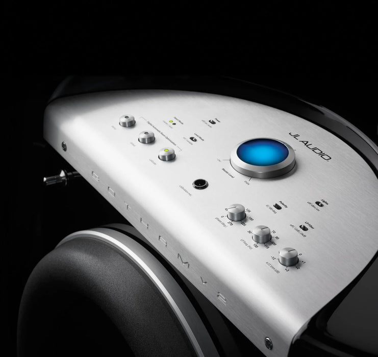 JL Audio Gotham G213V2-GLOSS Dual 13.5 Inch Powered Subwoofer Black Gloss - Safe and Sound HQ