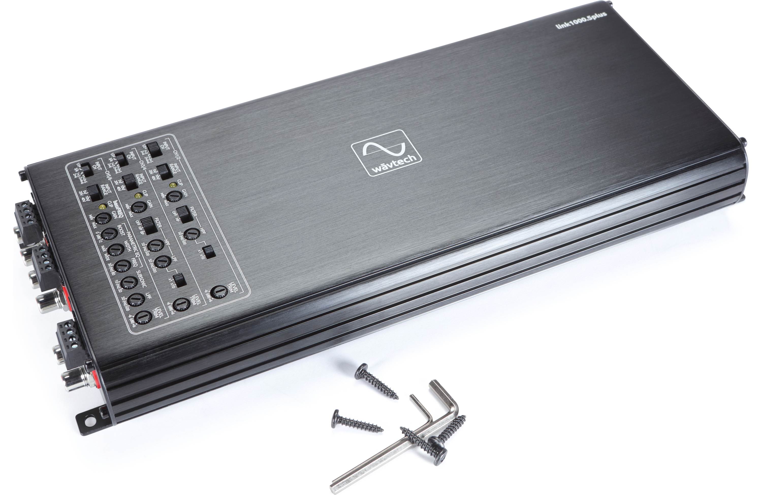 Wavtech link1000.5plus 1,000 Watt 5 Channel Amplifier - Safe and Sound HQ