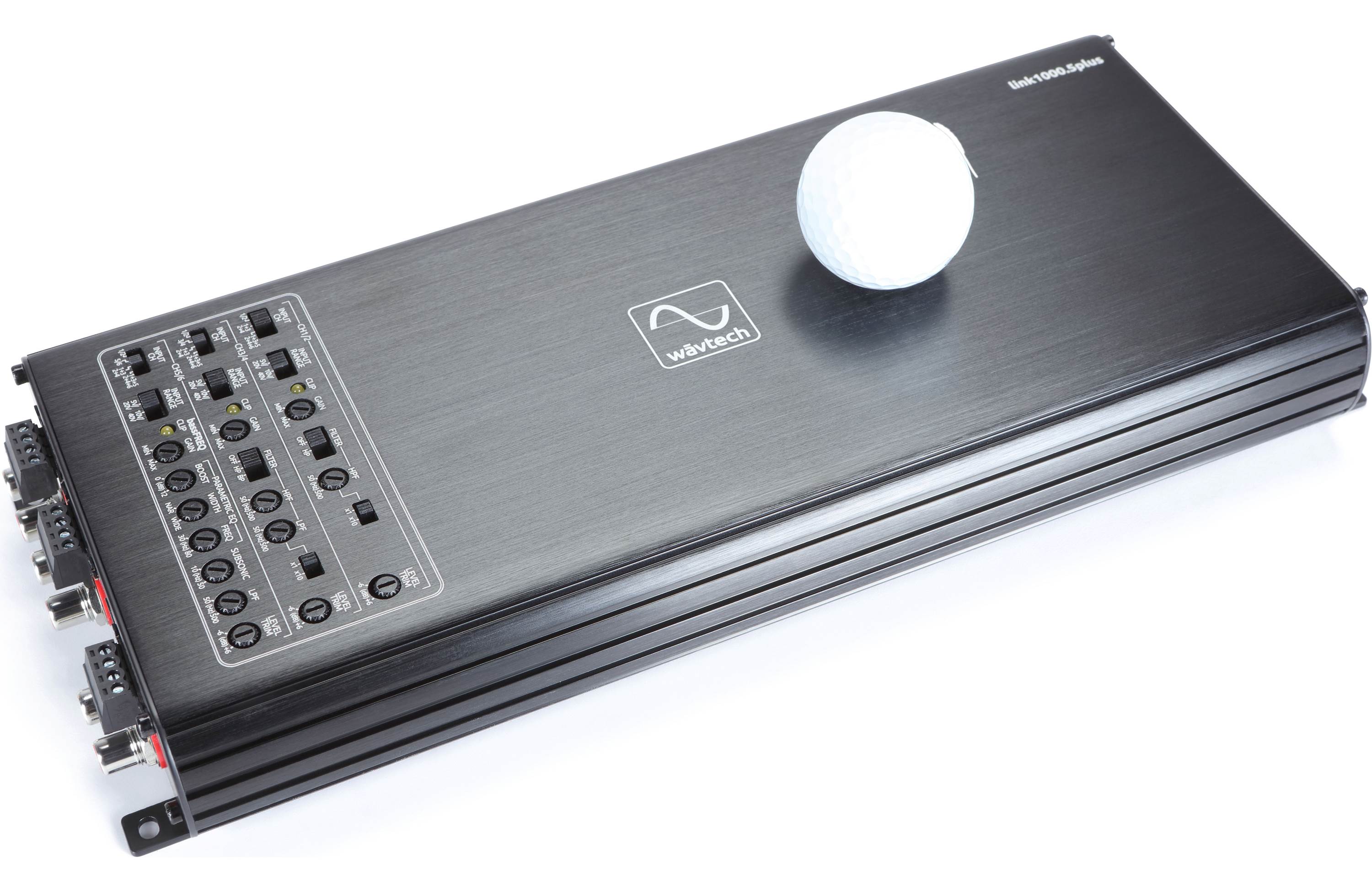 Wavtech link1000.5plus 1,000 Watt 5 Channel Amplifier - Safe and Sound HQ