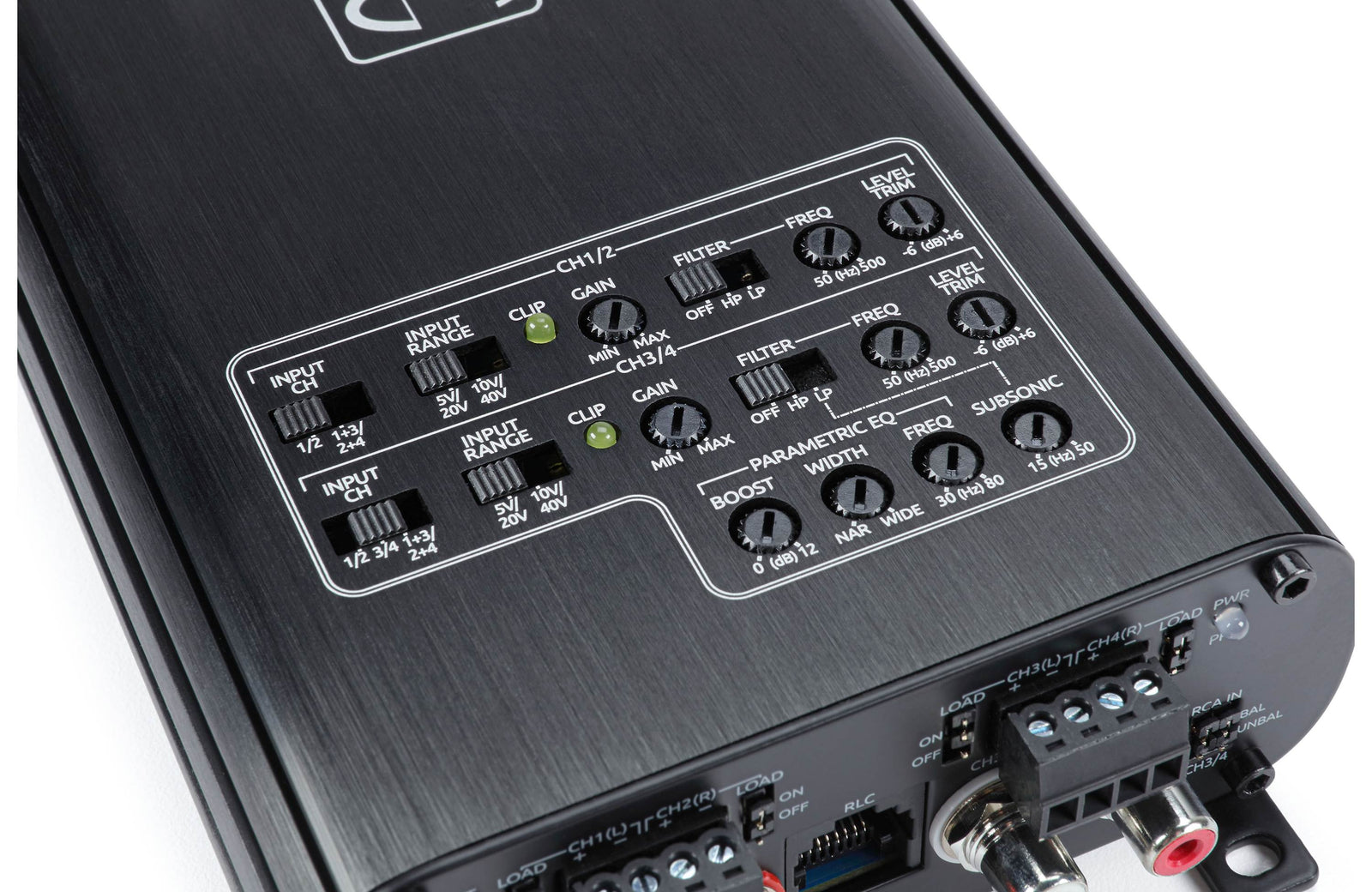 Wavtech link500.4mini Compact 500 Watt 4 Channel Amplifier - Safe and Sound HQ