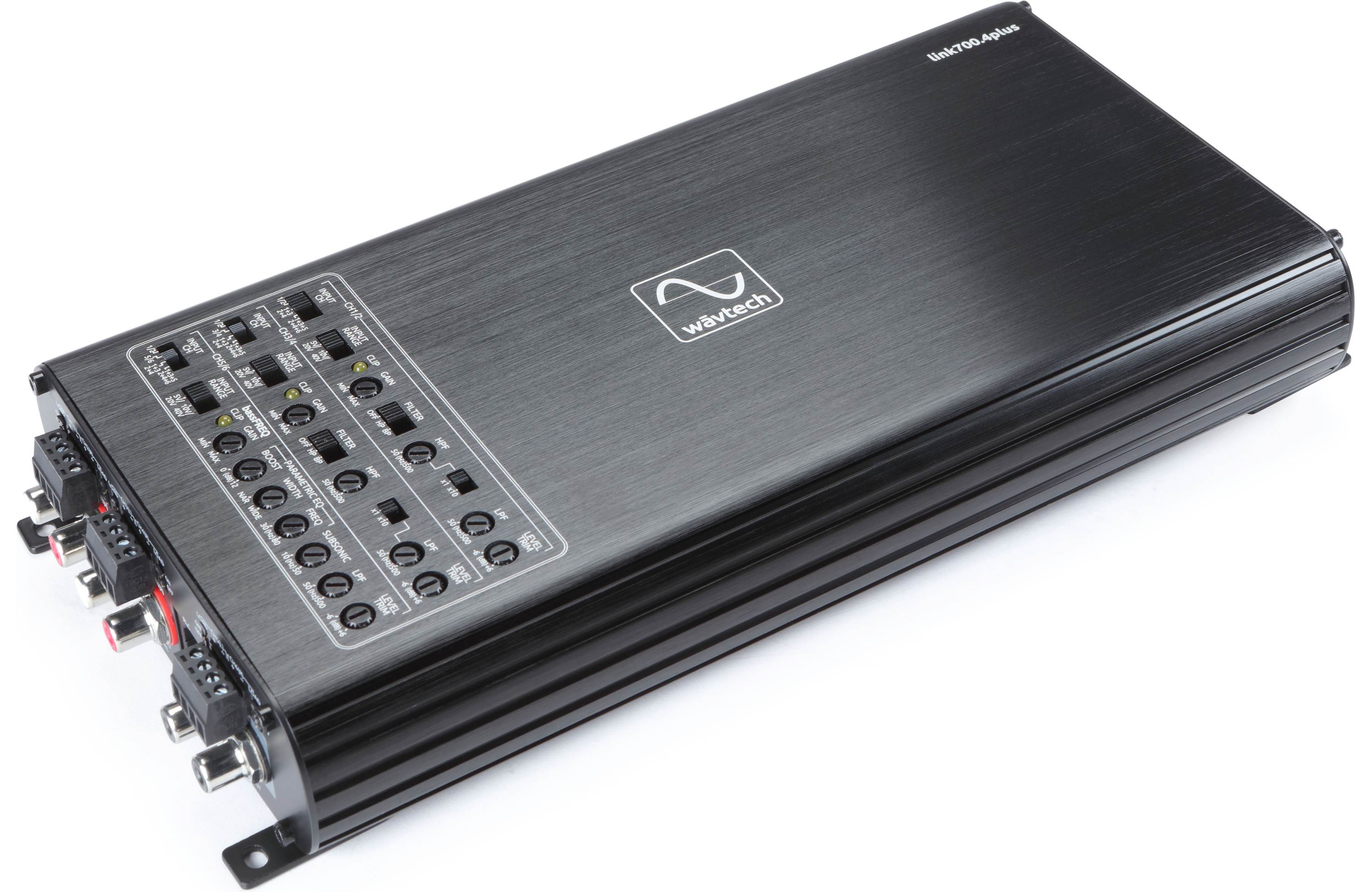 Wavtech link700.4plus 700 Watt 4 Channel Amplifier - Safe and Sound HQ