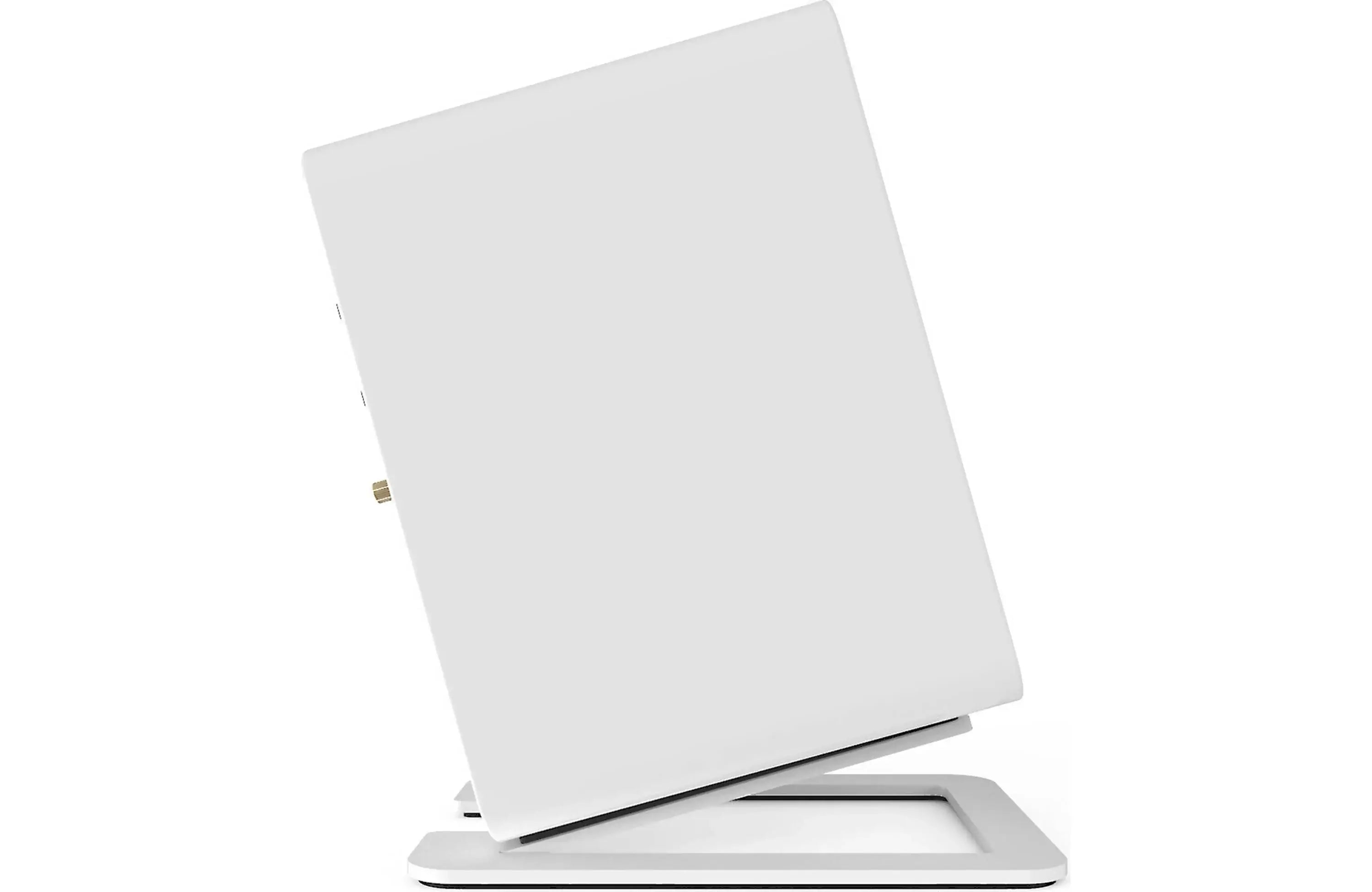 Kanto S6 Desktop Speaker Stands for Kanto YU6 and TUK Speaker (Pair) angled for optimal sound placement