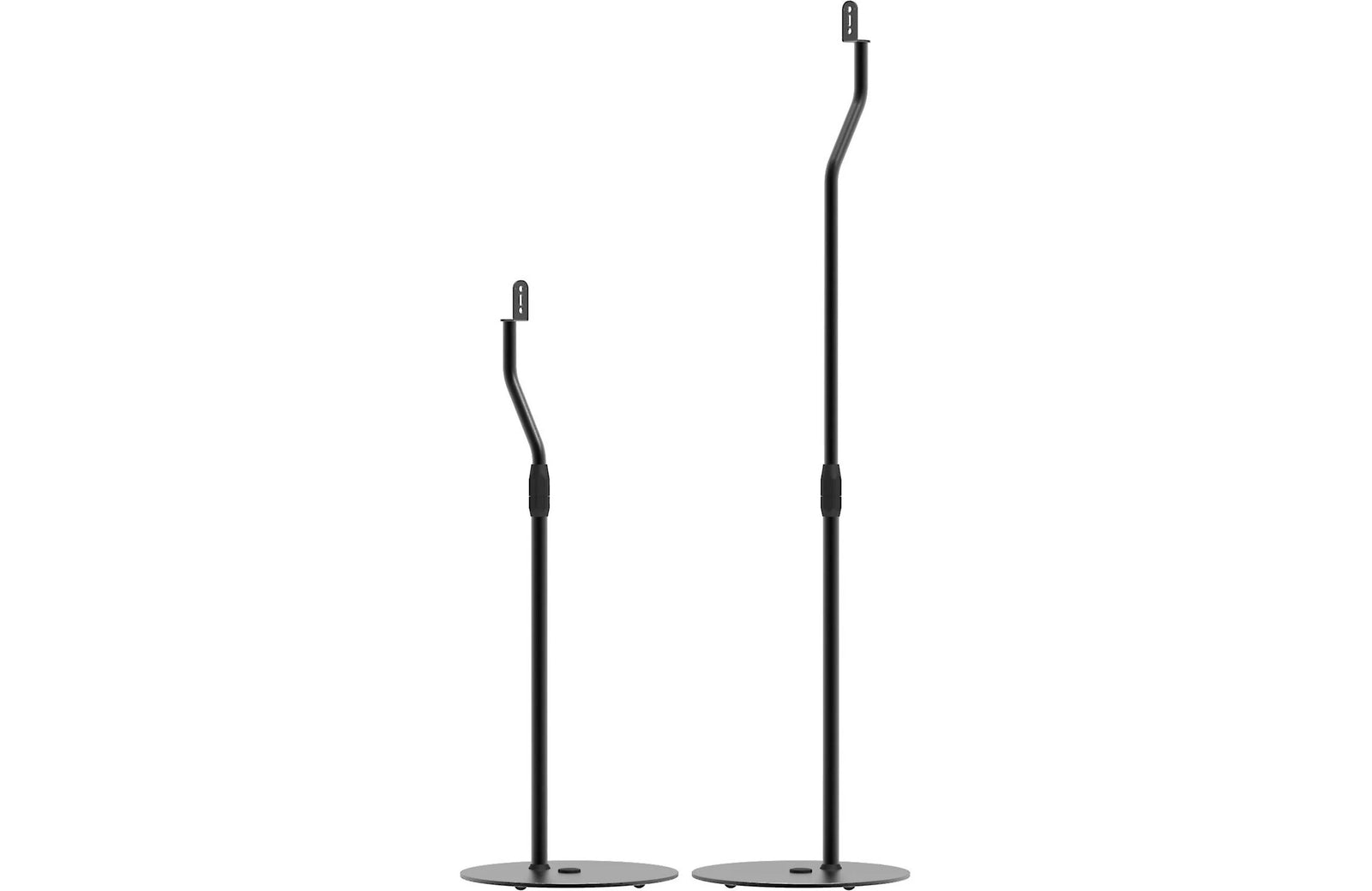 Kanto SLH Height Adjustable Satellite Speaker Stands (Pair) - Safe and Sound HQ