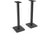 Kanto SP26 26" Bookshelf Speaker Swiveling Floor Stand (Pair) in black, featuring a sturdy design for optimal audio placement.