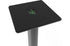Kanto SP32 32" Universal Bookshelf Speaker Floor Stand (Pair) top plate with rotating feature for optimal sound.