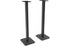 Kanto SP32 32" Universal Bookshelf Speaker Floor Stand (Pair) showcasing two sturdy black speaker stands.