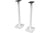 Kanto SP32 32" Universal Bookshelf Speaker Floor Stand (Pair) designed for optimal audio positioning.