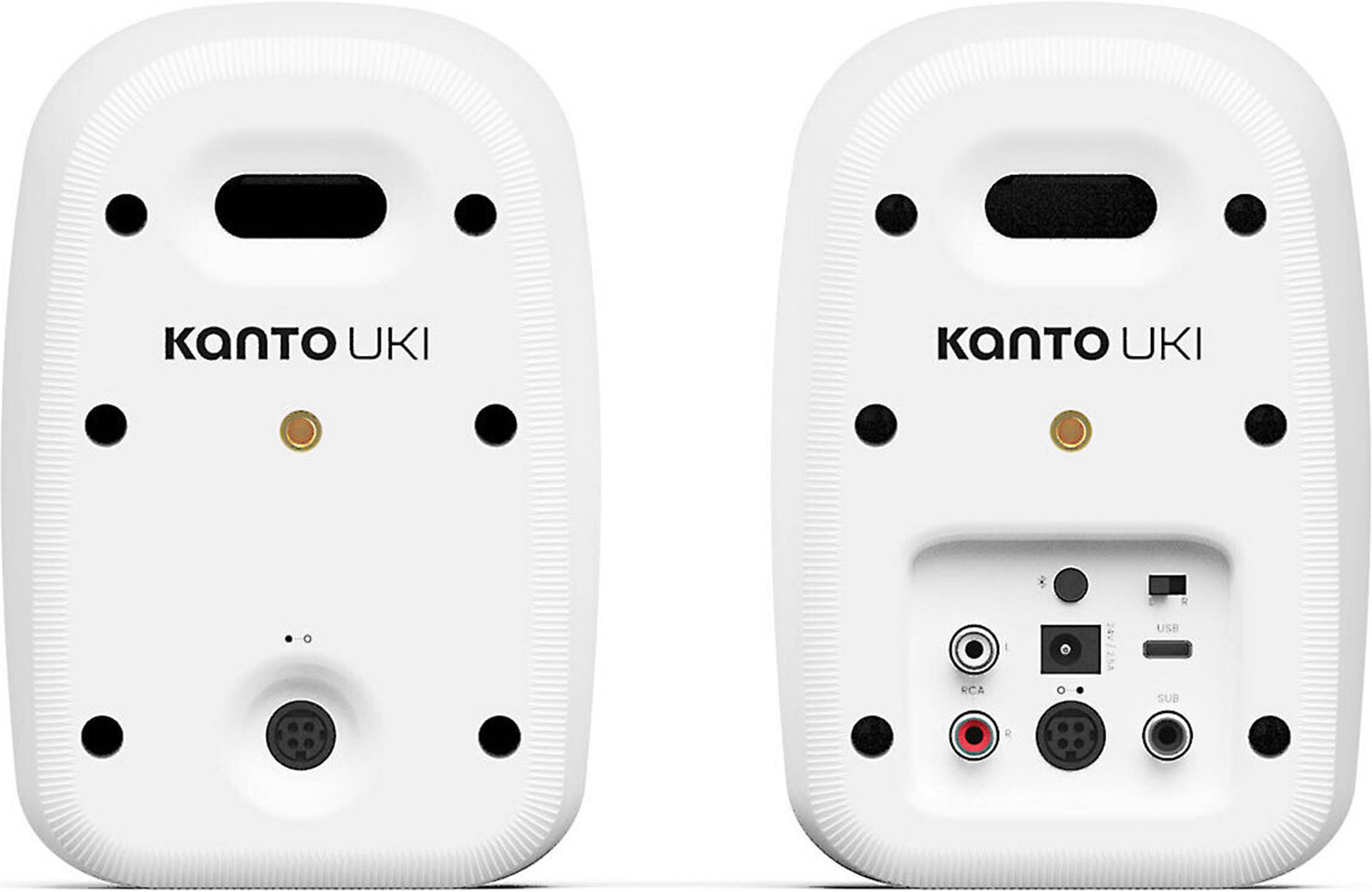 Kanto UKI Powered Desktop Speakers with Bluetooth, USB-C, and Headphone Output (Pair)