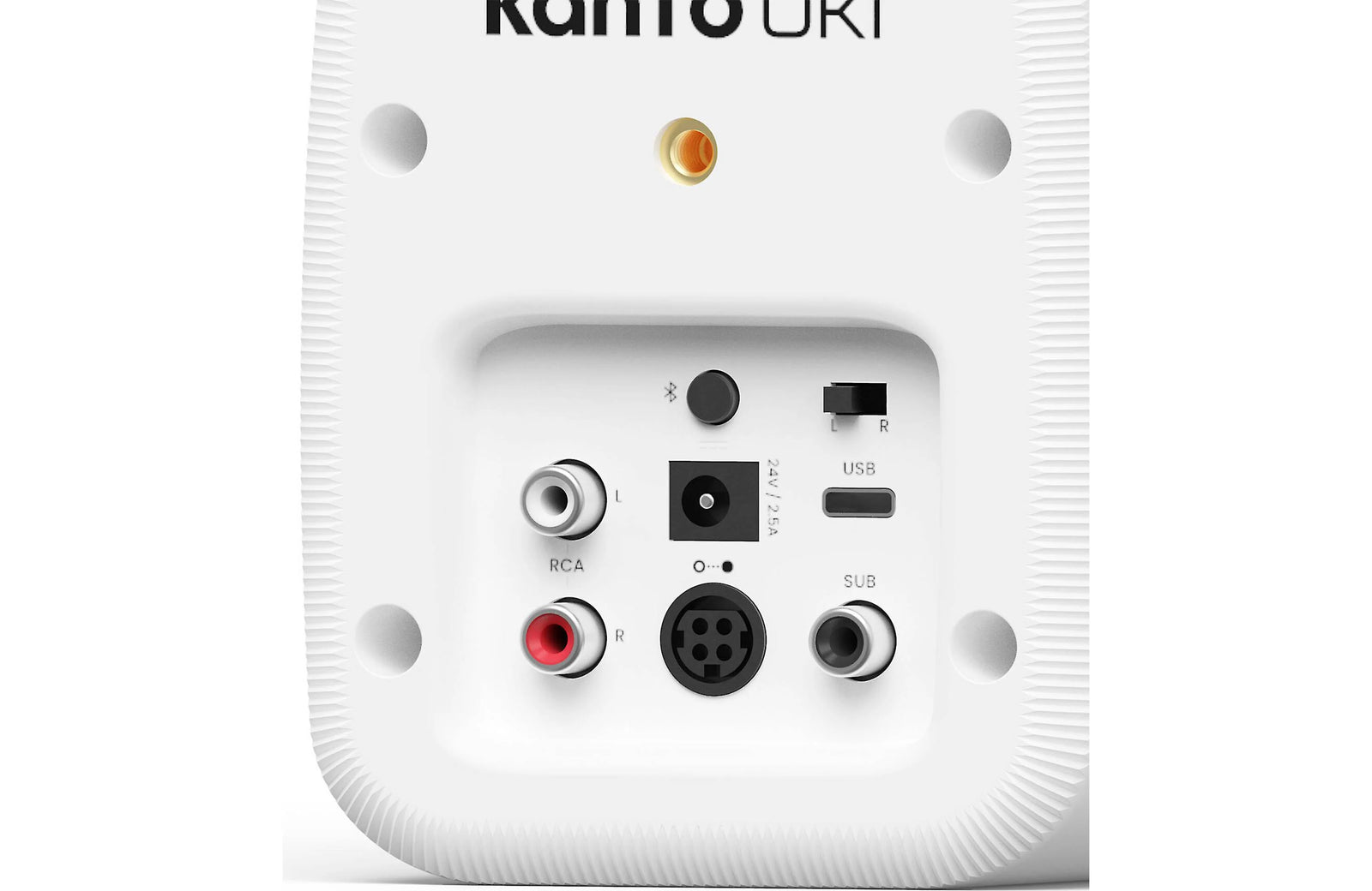 Kanto UKI Powered Desktop Speakers with Bluetooth, USB-C, and Headphone Output (Pair)