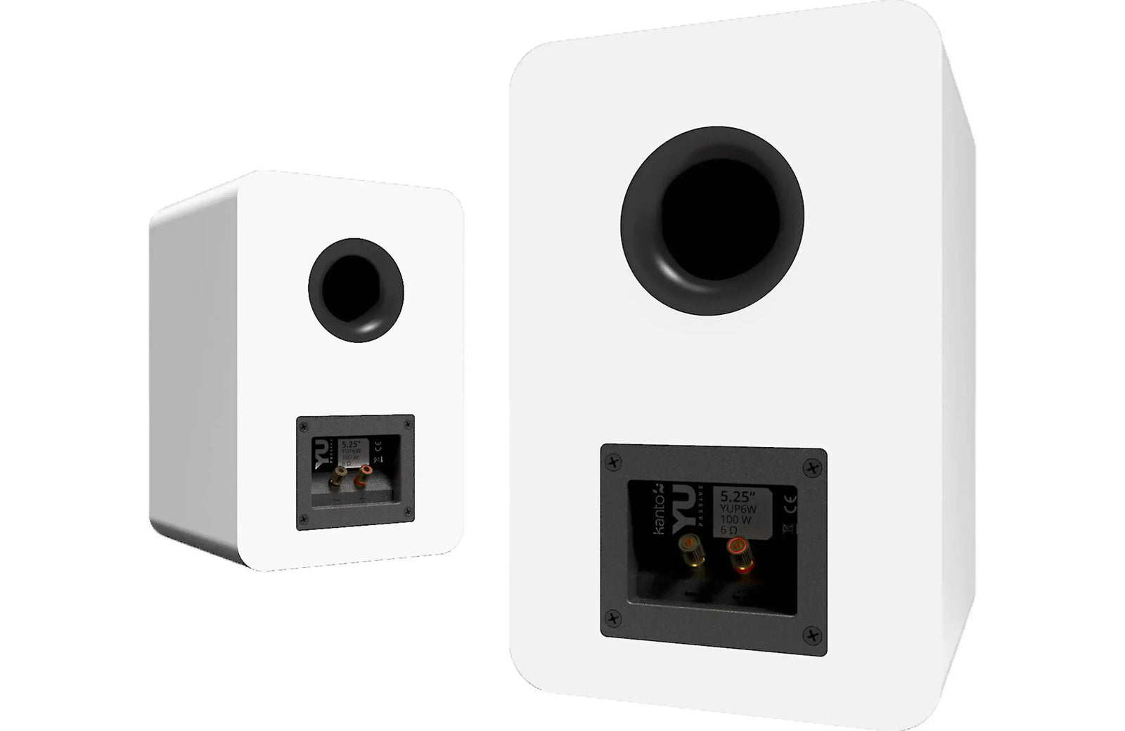 Kanto YUP6 Passive Bookshelf Speakers (Pair) - Safe and Sound HQ