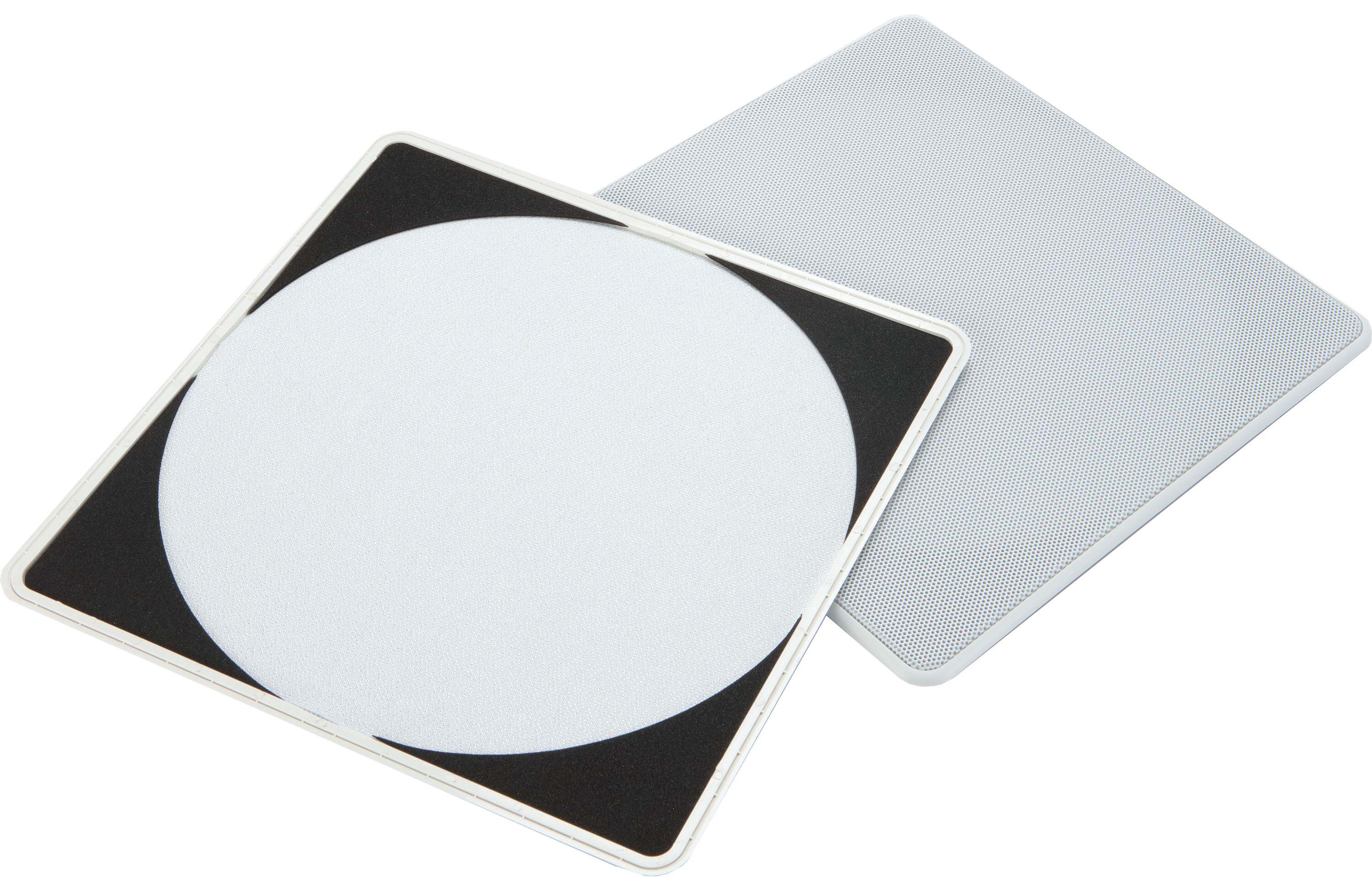 GoldenEar 1DKSG Square Speaker Grill for Invisa HTR 7000 and Invisa 850 In-Ceiling Speaker (Pair) - Safe and Sound HQ