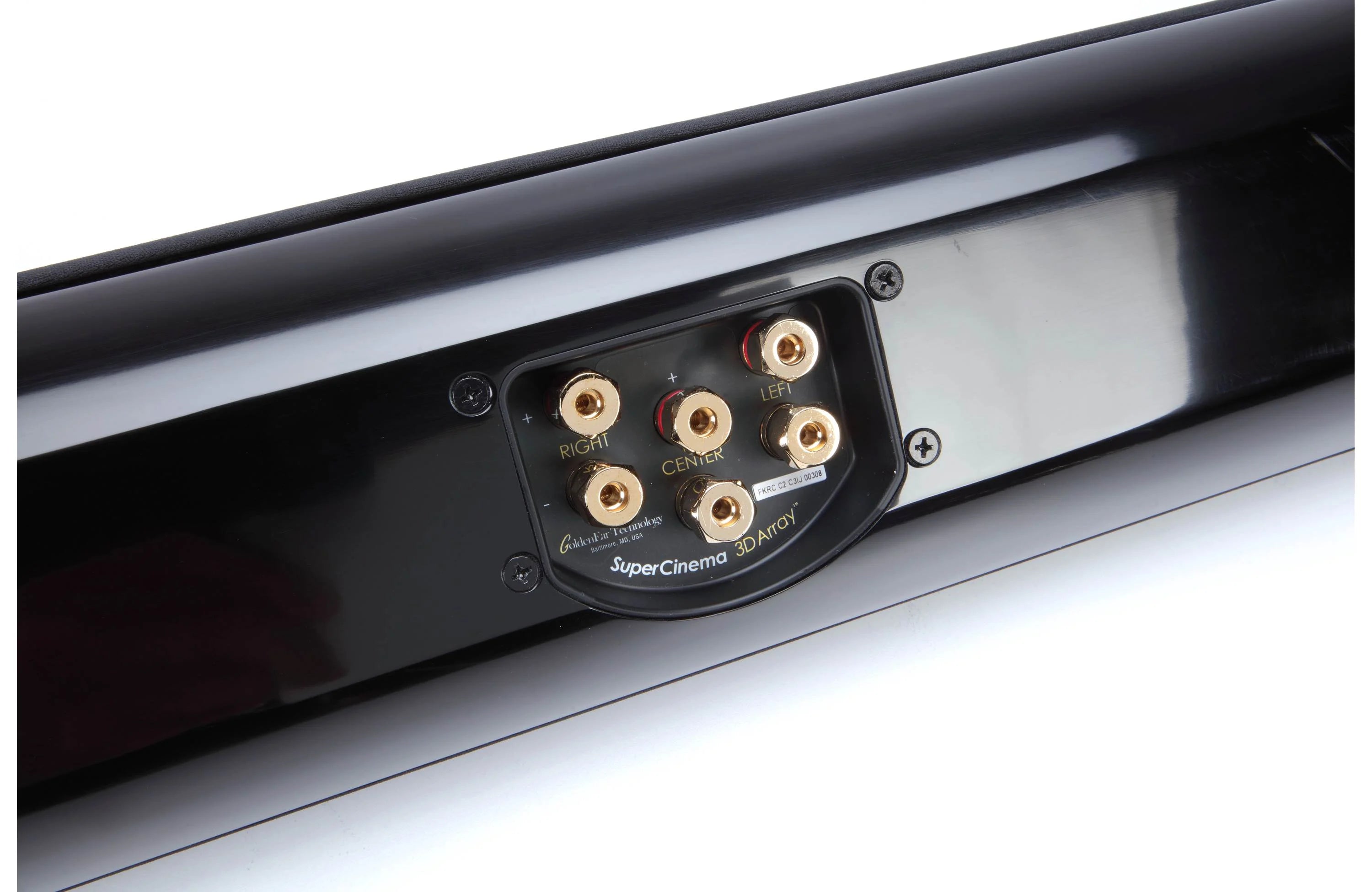 GoldenEar SuperCinema Cinema 3D Array X On-Wall/On-Shelf 3 Channel Passive Soundbar (Each) - Safe and Sound HQ