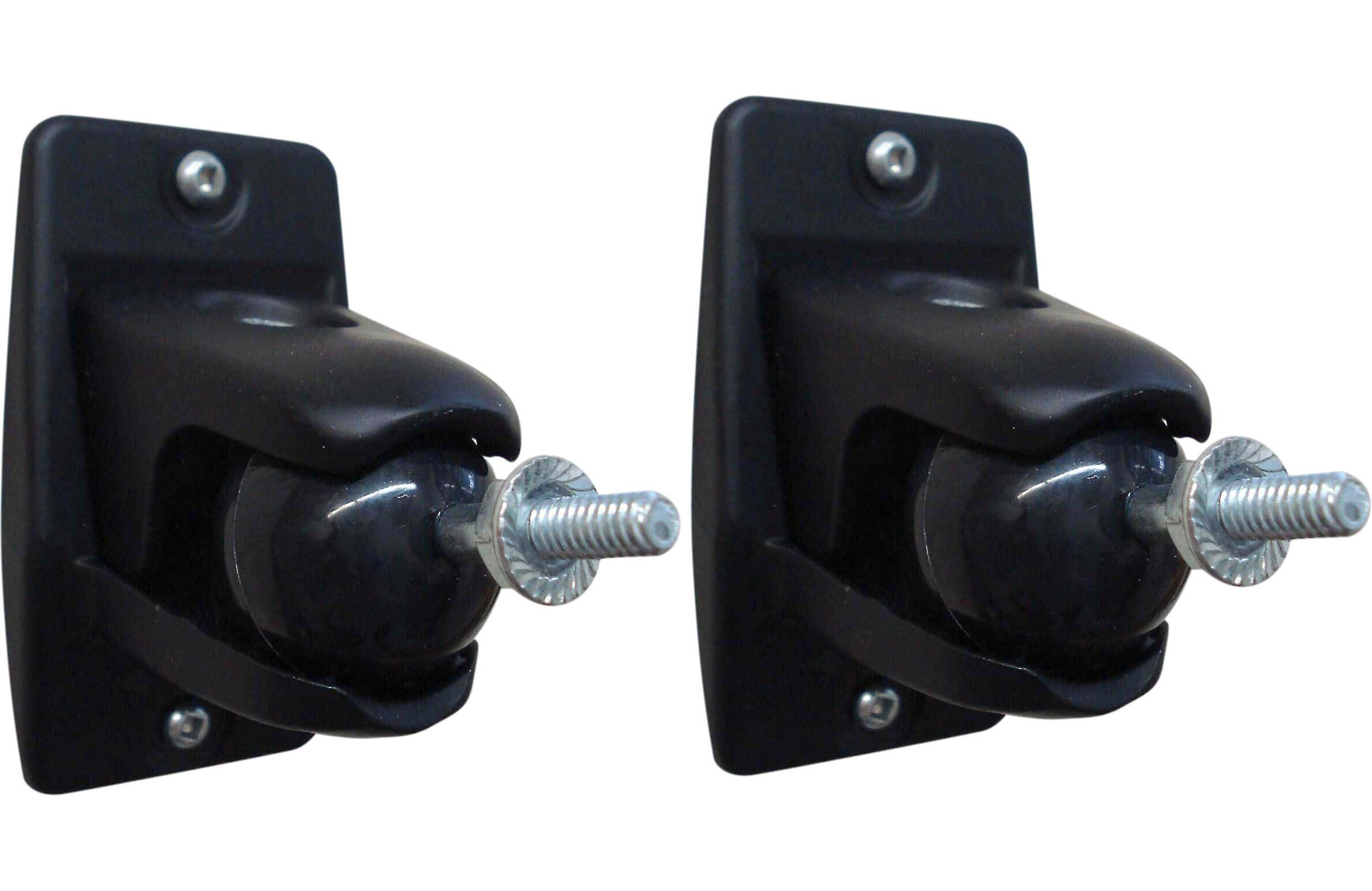 GoldenEar SuperSwivel Wall Mount for SuperSat Speaker and 3D Array Sound Bar (Pair) - Safe and Sound HQ