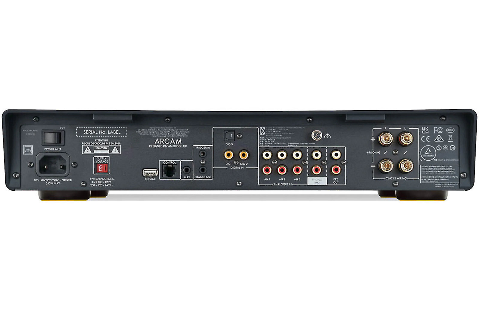 Arcam A25+ Integrated Amplifier with Bluetooth, HDMI and Auracast - Safe and Sound HQ