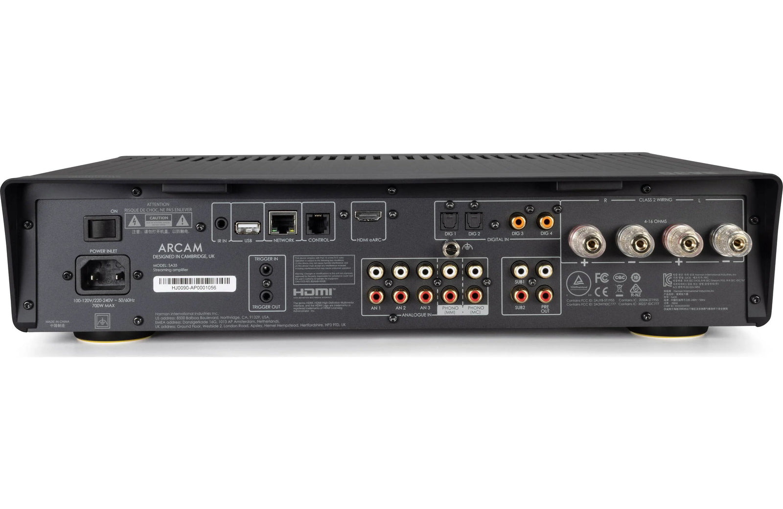 Arcam SA35 High Resolution Streaming Amplifier – Safe and Sound HQ