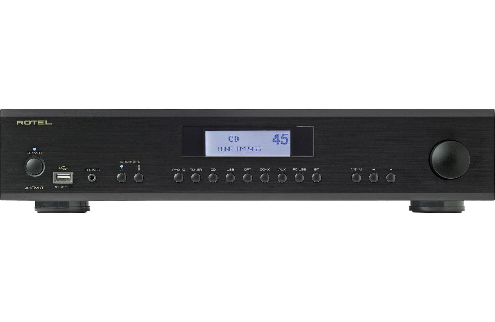 Rotel A12 MKII Integrated Amplifier with Built-in DAC and Bluetooth - Safe and Sound HQ