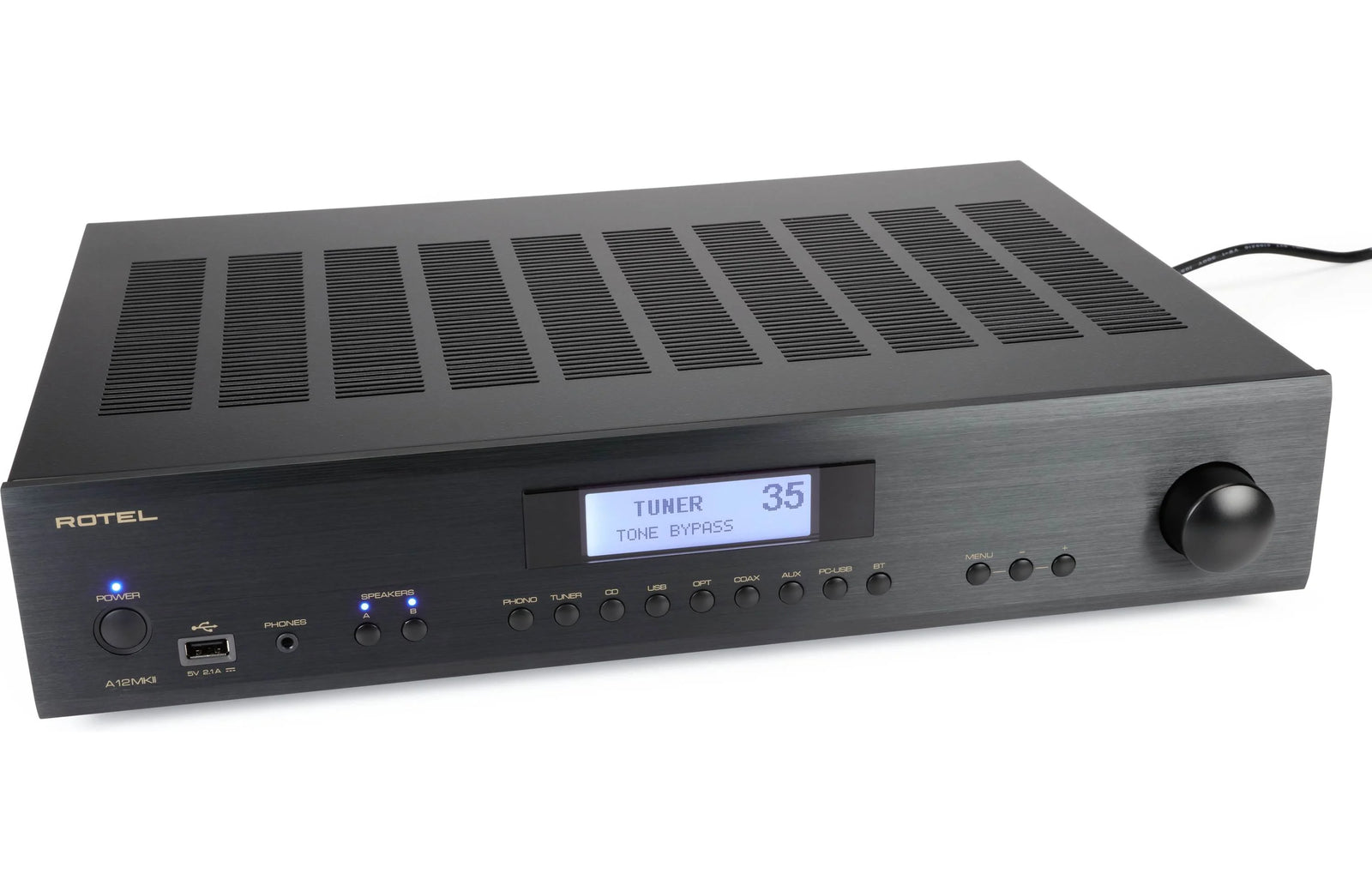 Rotel A12 MKII Integrated Amplifier with Built-in DAC and Bluetooth - Safe and Sound HQ