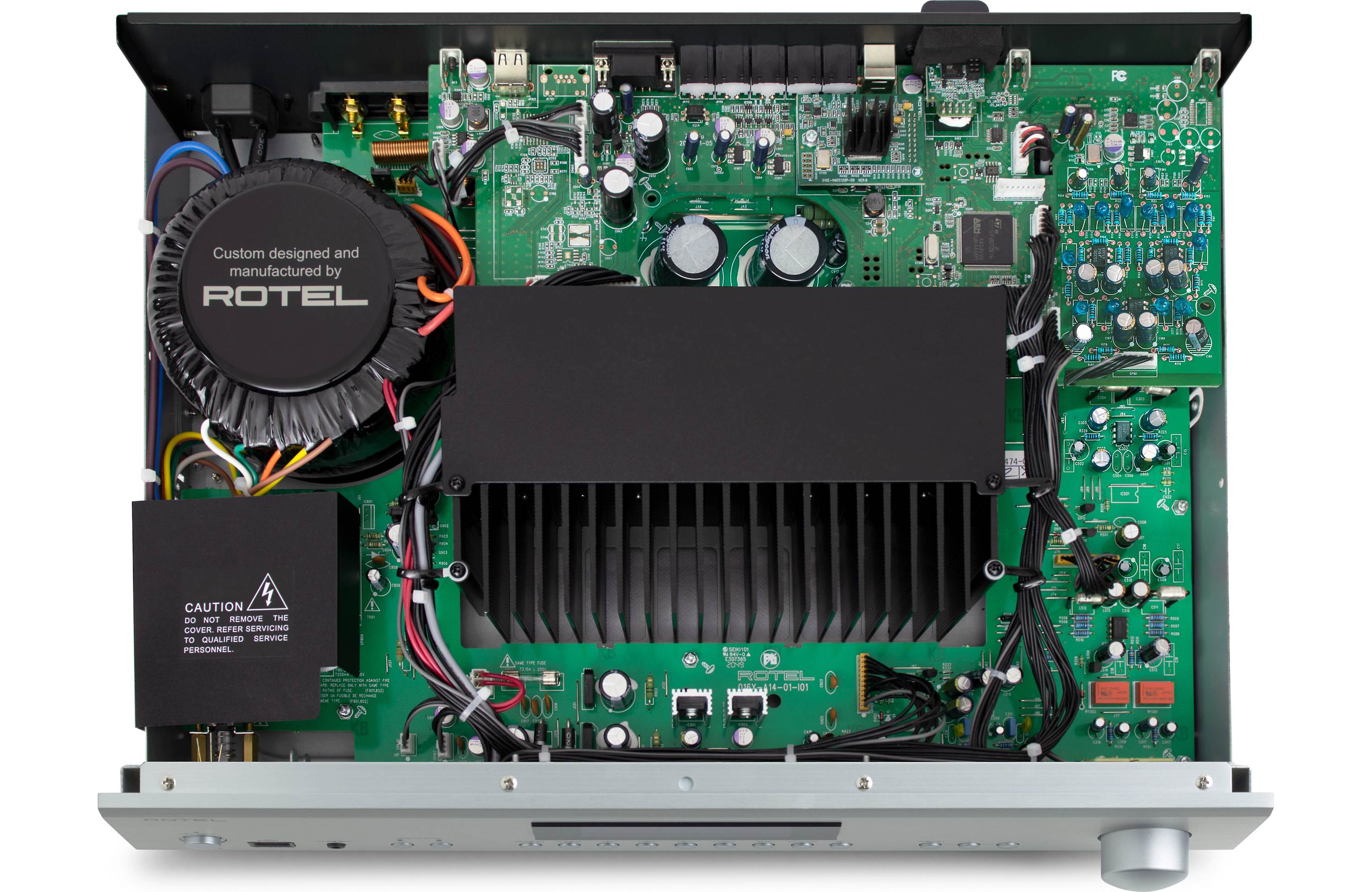 Rotel A12 MKII Integrated Amplifier with Built-in DAC and Bluetooth - Safe and Sound HQ