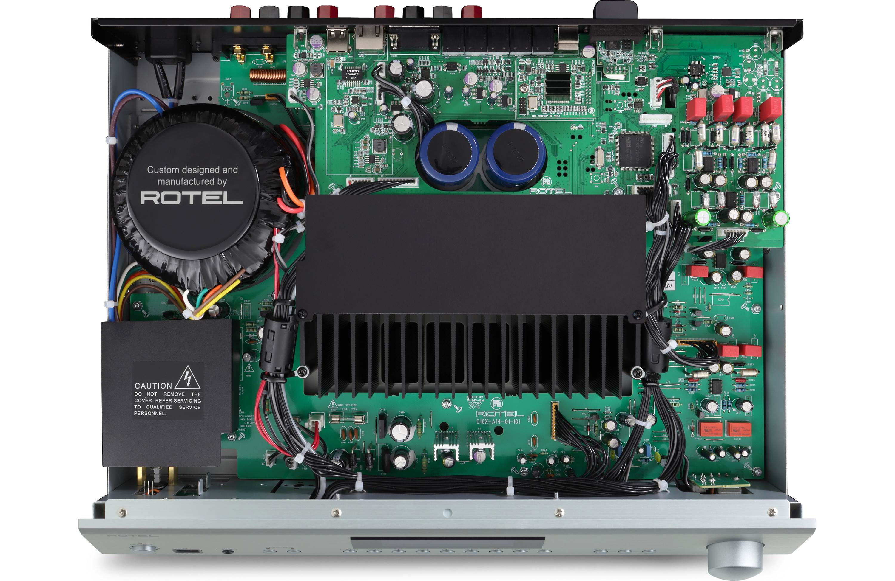 Rotel A14 MKII Integrated Amplifier with Built-in DAC and Bluetooth - Safe and Sound HQ