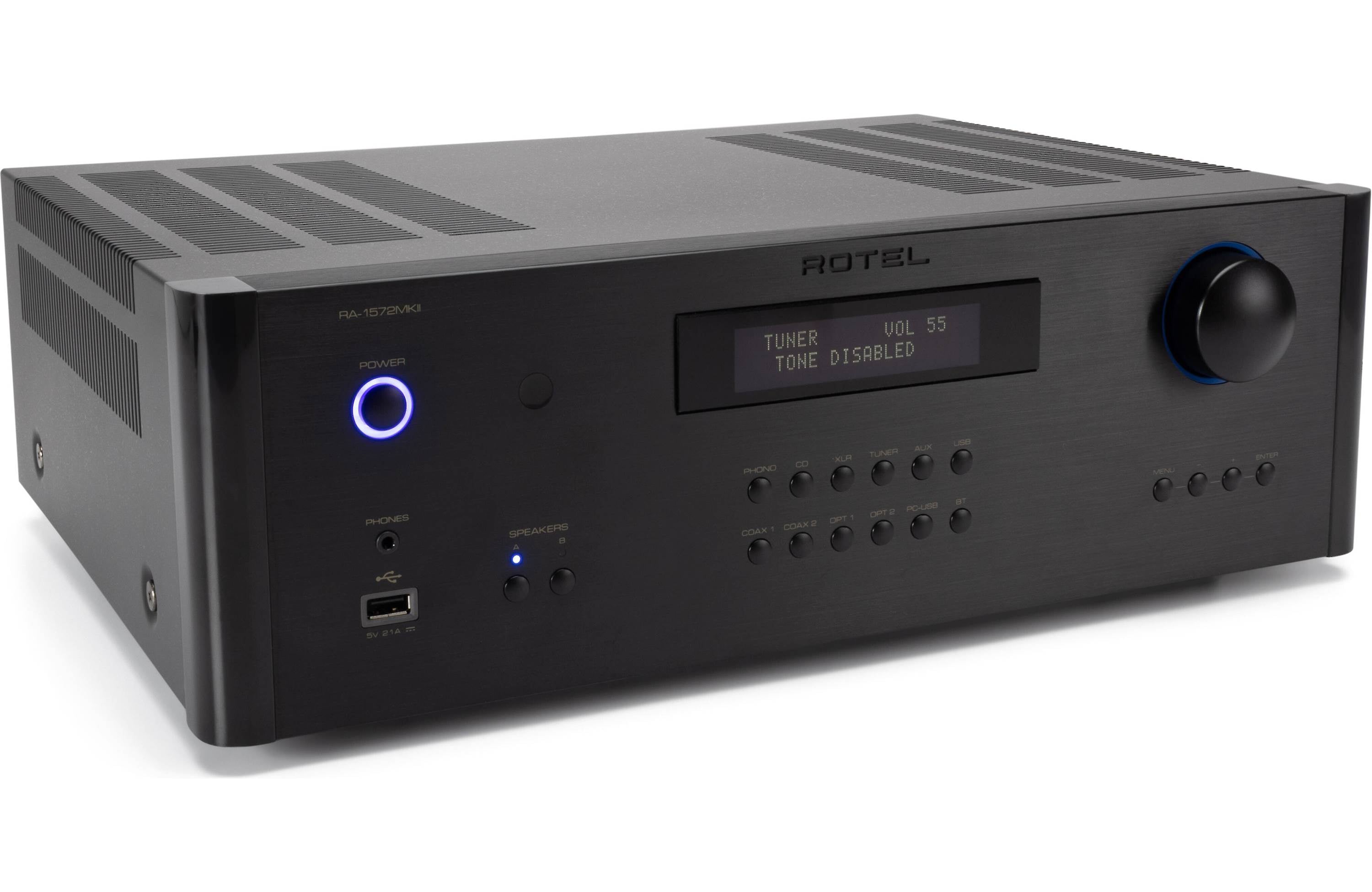 Rotel RA-1572 MKII Integrated Amplifier with Built-in DAC and Bluetooth - Safe and Sound HQ