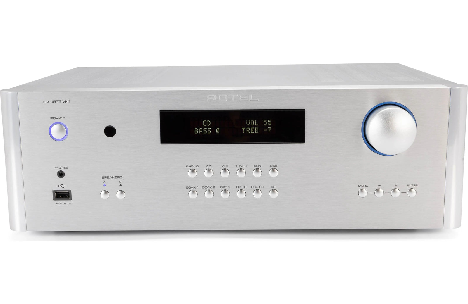 Rotel RA-1572 MKII Integrated Amplifier with Built-in DAC and Bluetooth - Safe and Sound HQ