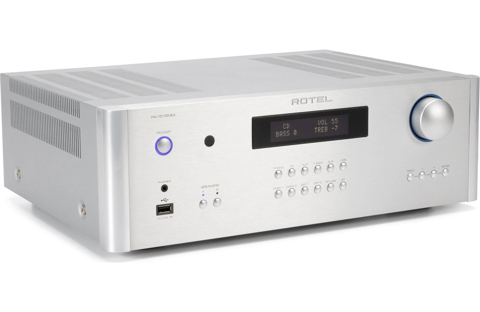 Rotel RA-1572 MKII Integrated Amplifier with Built-in DAC and Bluetooth - Safe and Sound HQ