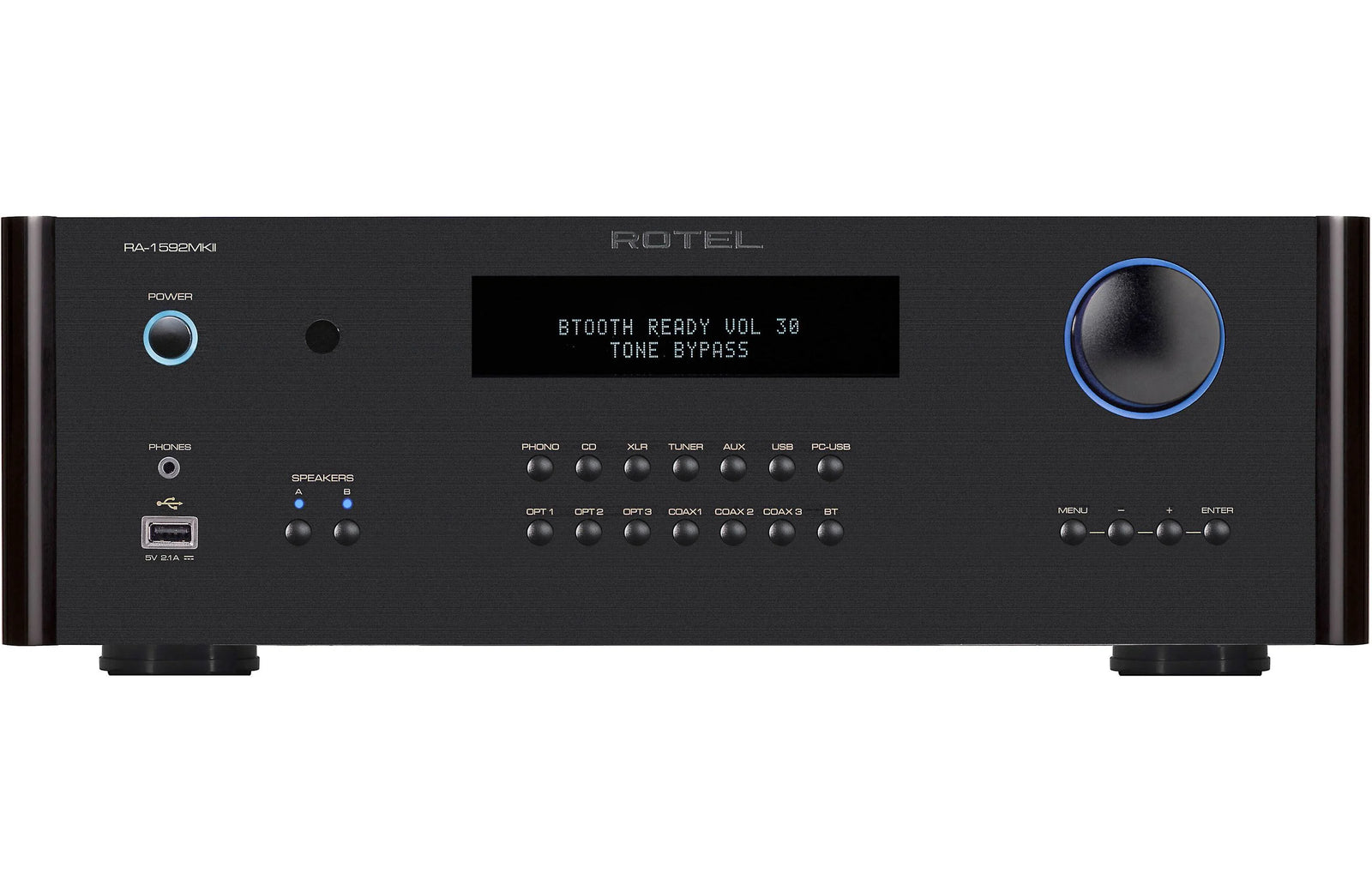 Rotel RA-1592 MKII Integrated Amplifier with Built-in DAC and Bluetooth - Safe and Sound HQ