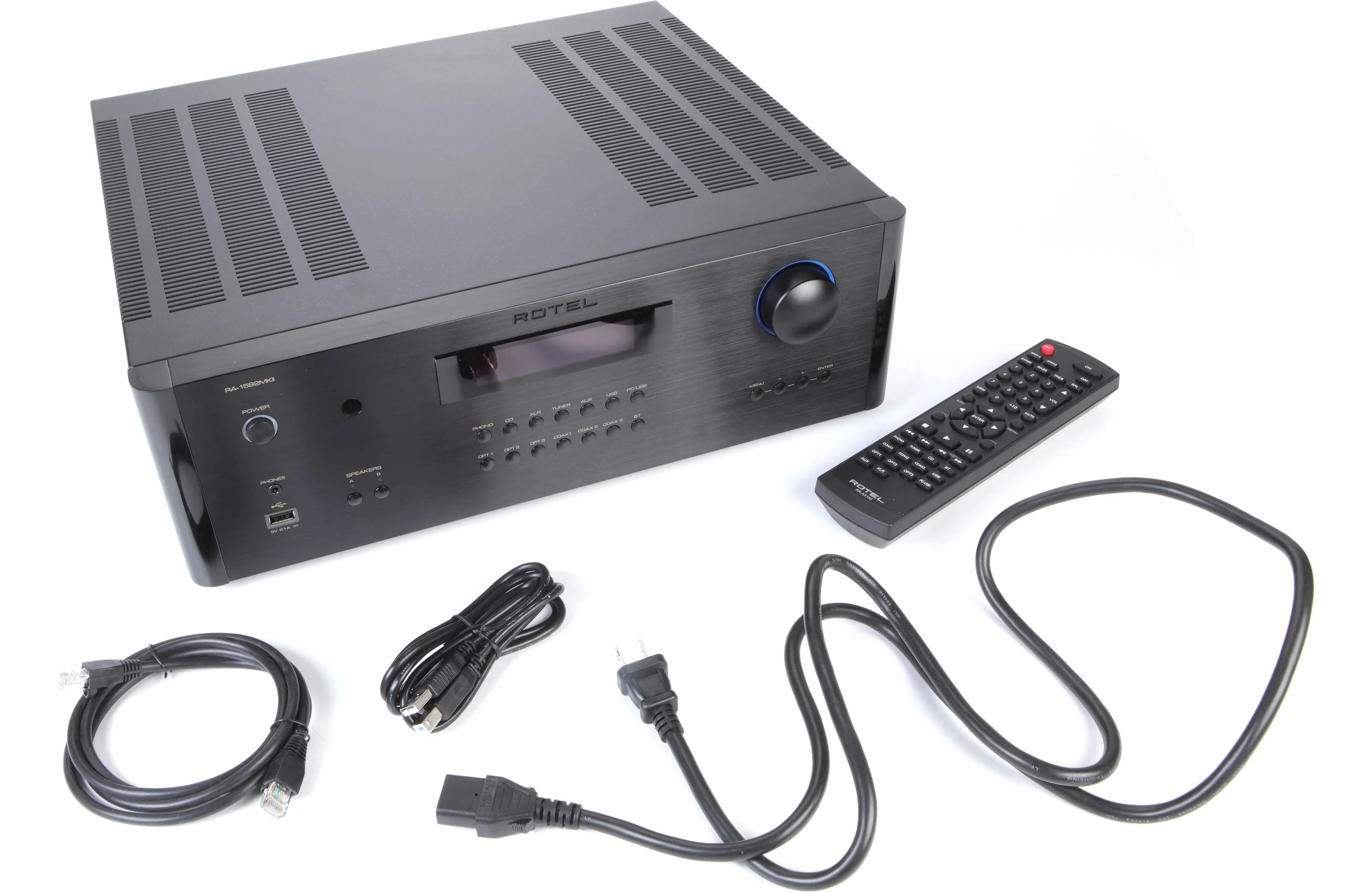 Rotel RA-1592 MKII Integrated Amplifier with Built-in DAC and Bluetooth - Safe and Sound HQ
