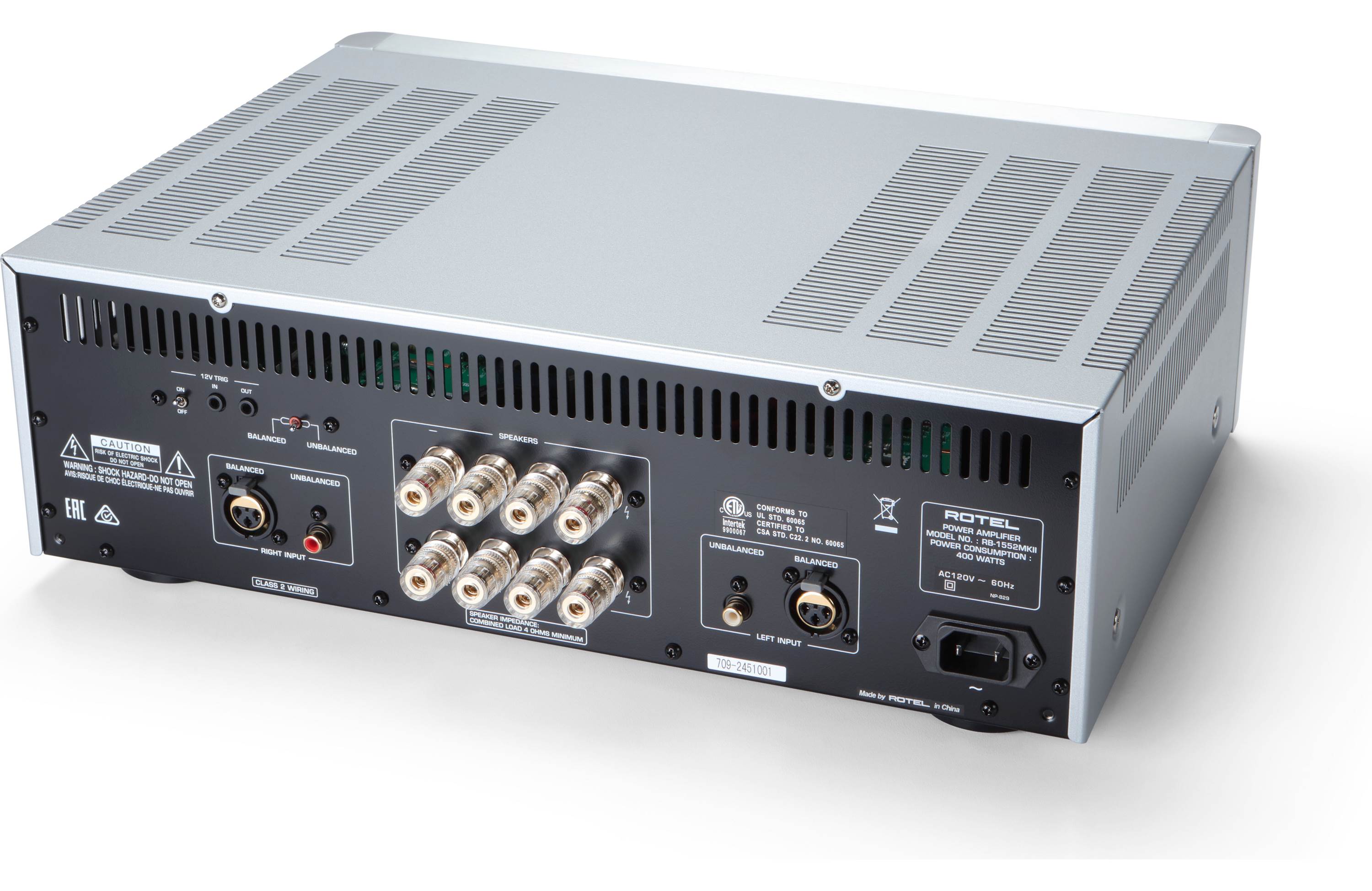 Rotel RB-1552 MKII Stereo Power Amplifier - Safe and Sound HQ