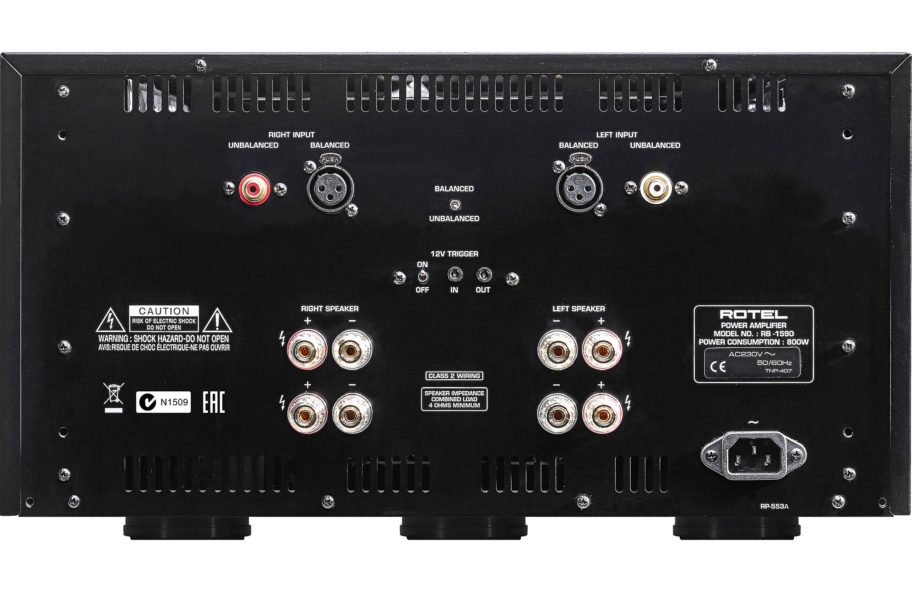 Rotel RB-1590 Stereo Power Amplifier - Safe and Sound HQ