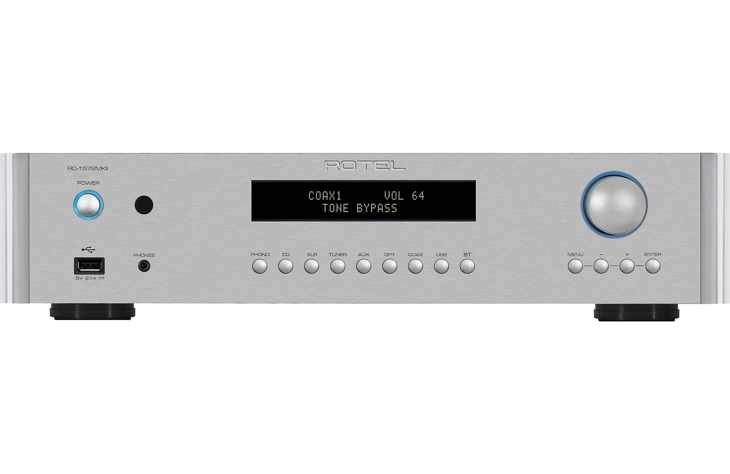 Rotel RC-1572 MKII Stereo Preamplifier with Built-in DAC and Bluetooth - Safe and Sound HQ