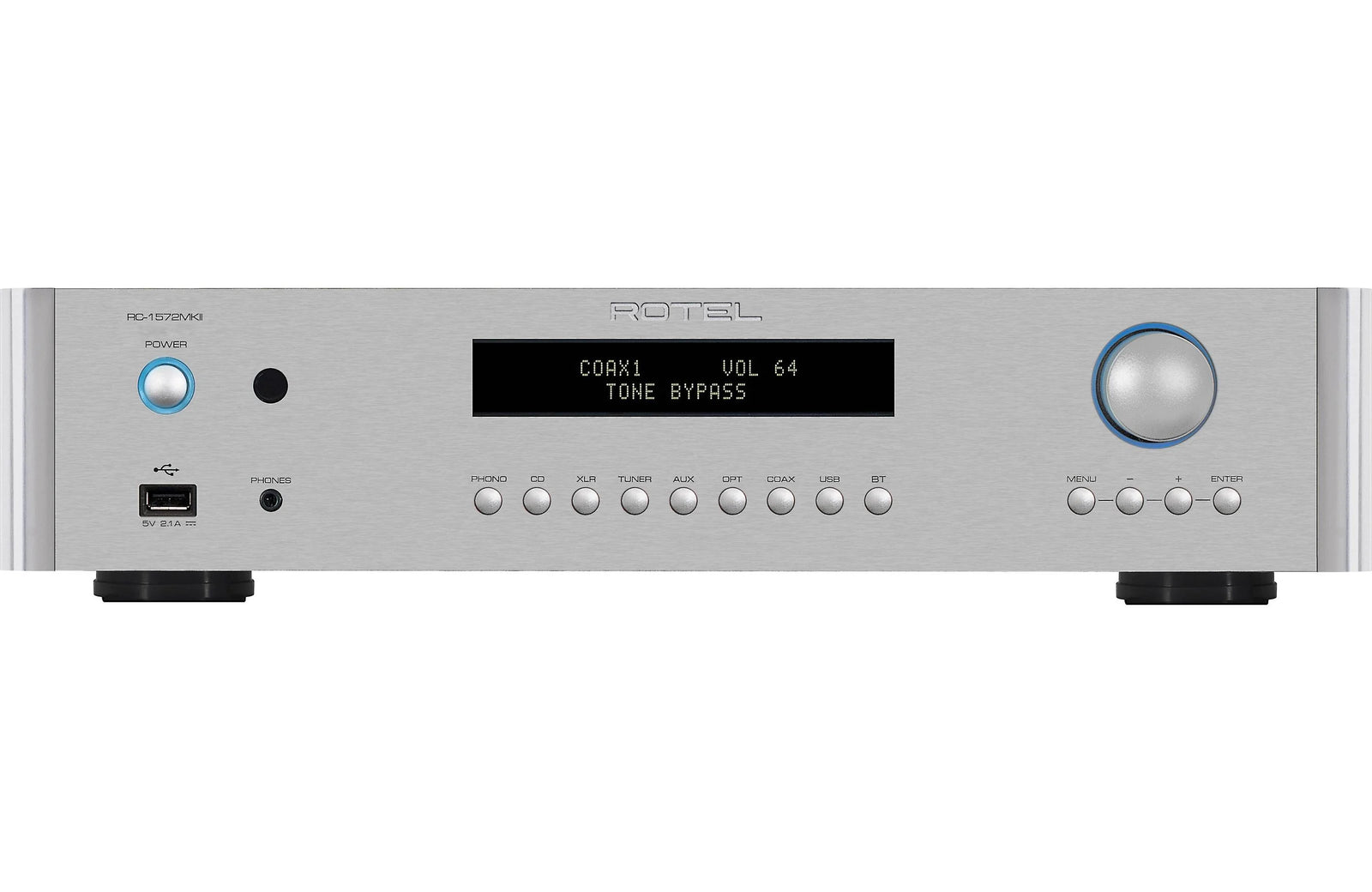 Rotel RC-1572 MKII Stereo Preamplifier with Built-in DAC and Bluetooth - Safe and Sound HQ