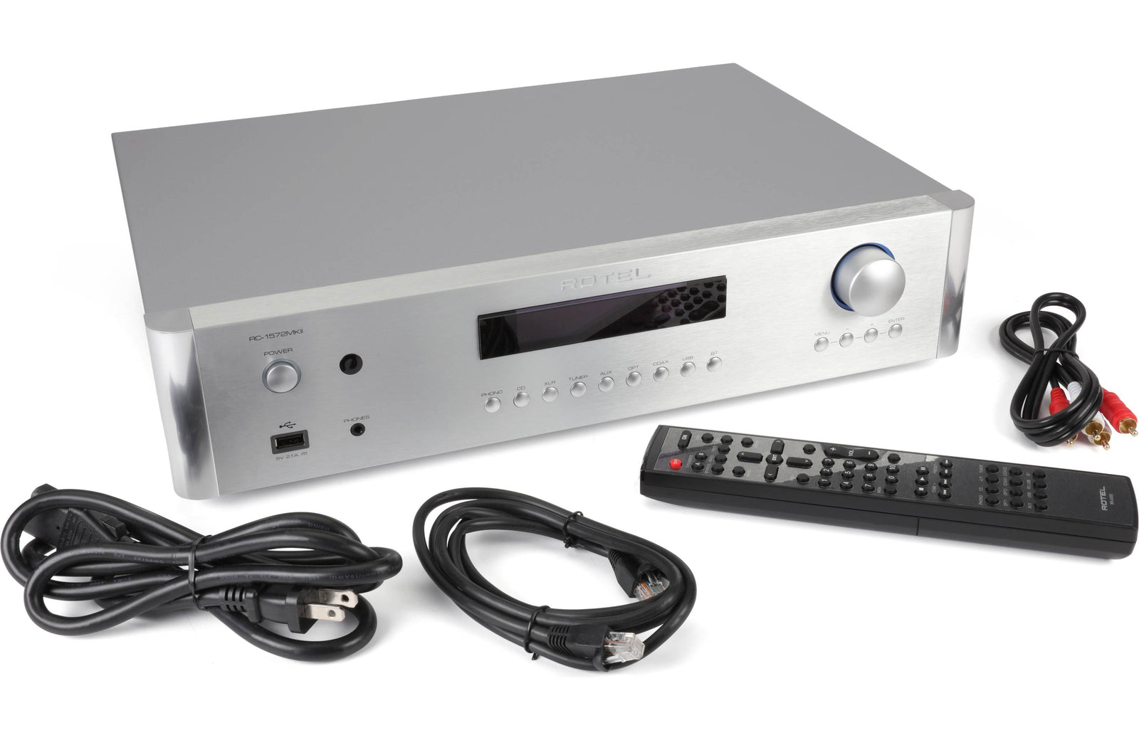 Rotel RC-1572 MKII Stereo Preamplifier with Built-in DAC and Bluetooth - Safe and Sound HQ