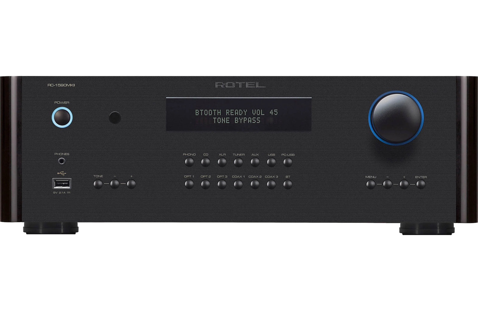 Rotel RC-1590 MKII Stereo Preamplifier with Built-in DAC and Bluetooth - Safe and Sound HQ
