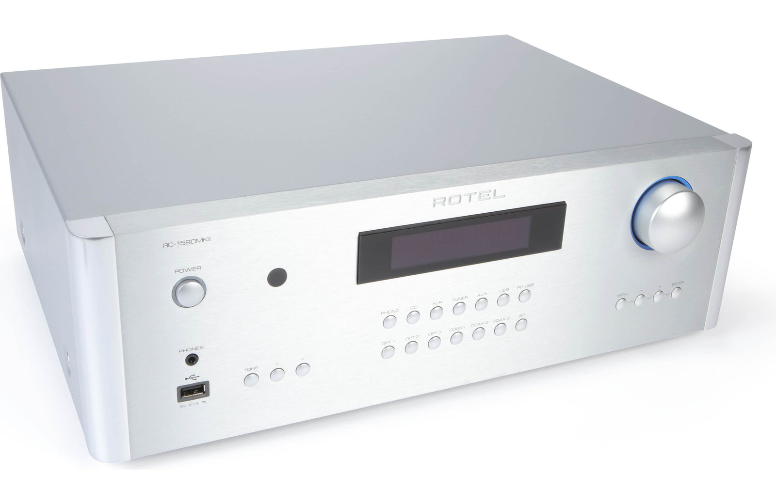 Rotel RC-1590 MKII Stereo Preamplifier with Built-in DAC and Bluetooth - Safe and Sound HQ