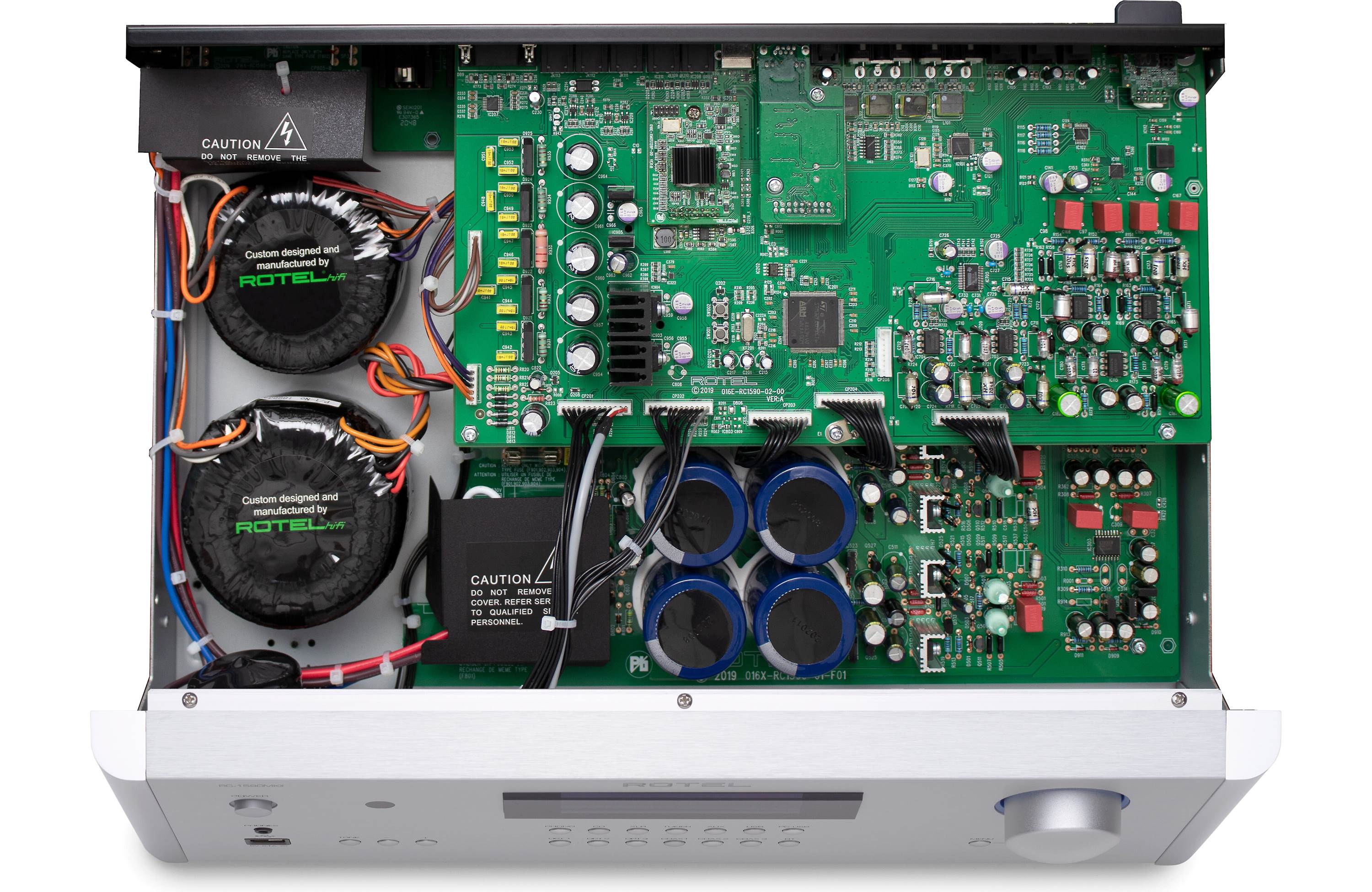 Rotel RC-1590 MKII Stereo Preamplifier with Built-in DAC and Bluetooth - Safe and Sound HQ