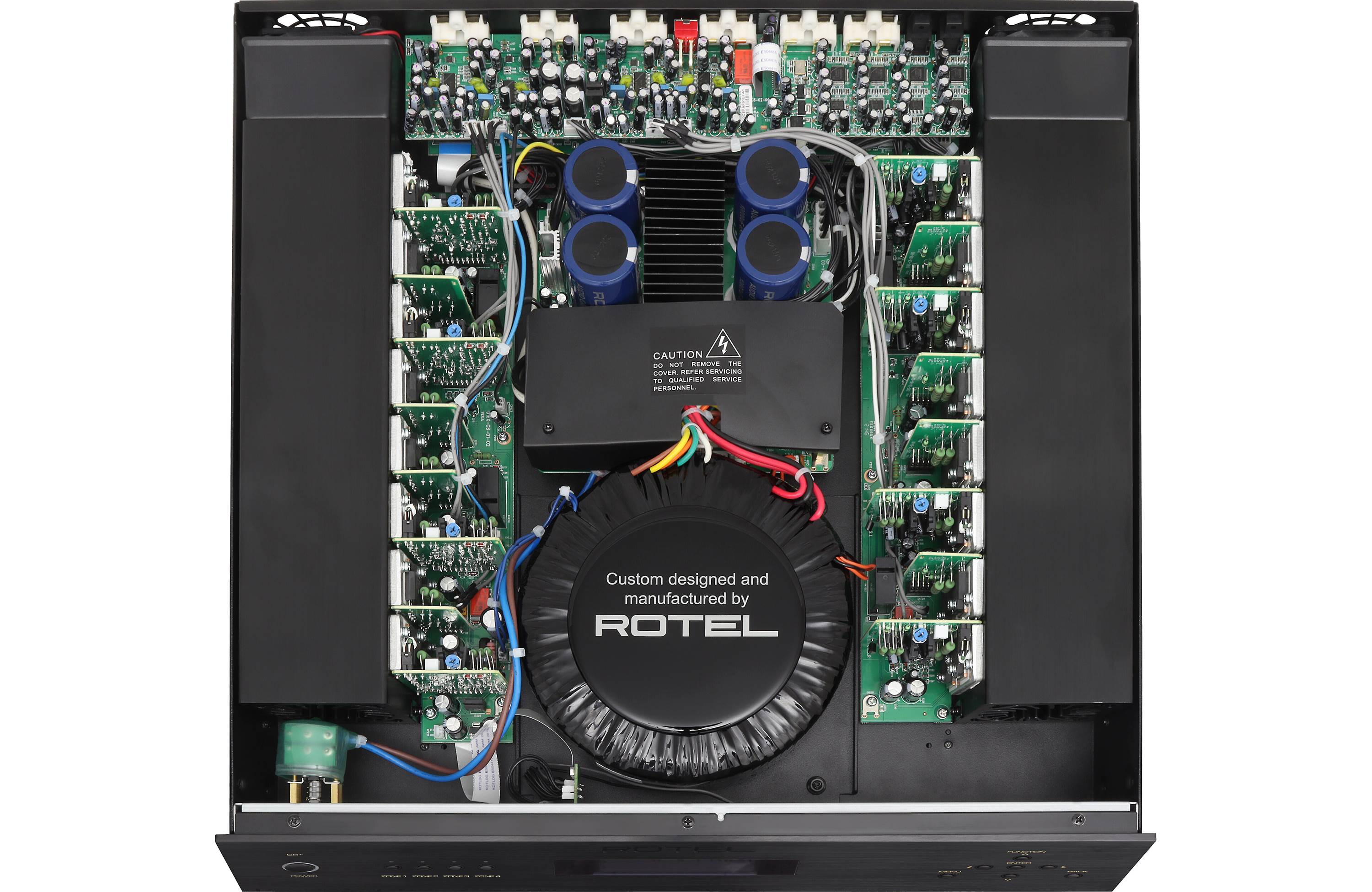 Rotel C8+ 8 Channel Four Zone Distribution Amplifier - Safe and Sound HQ