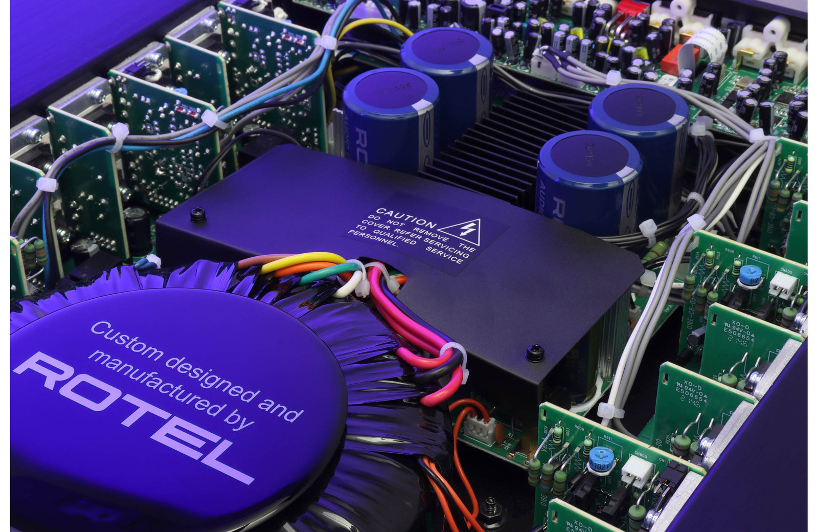 Rotel C8+ 8 Channel Four Zone Distribution Amplifier - Safe and Sound HQ