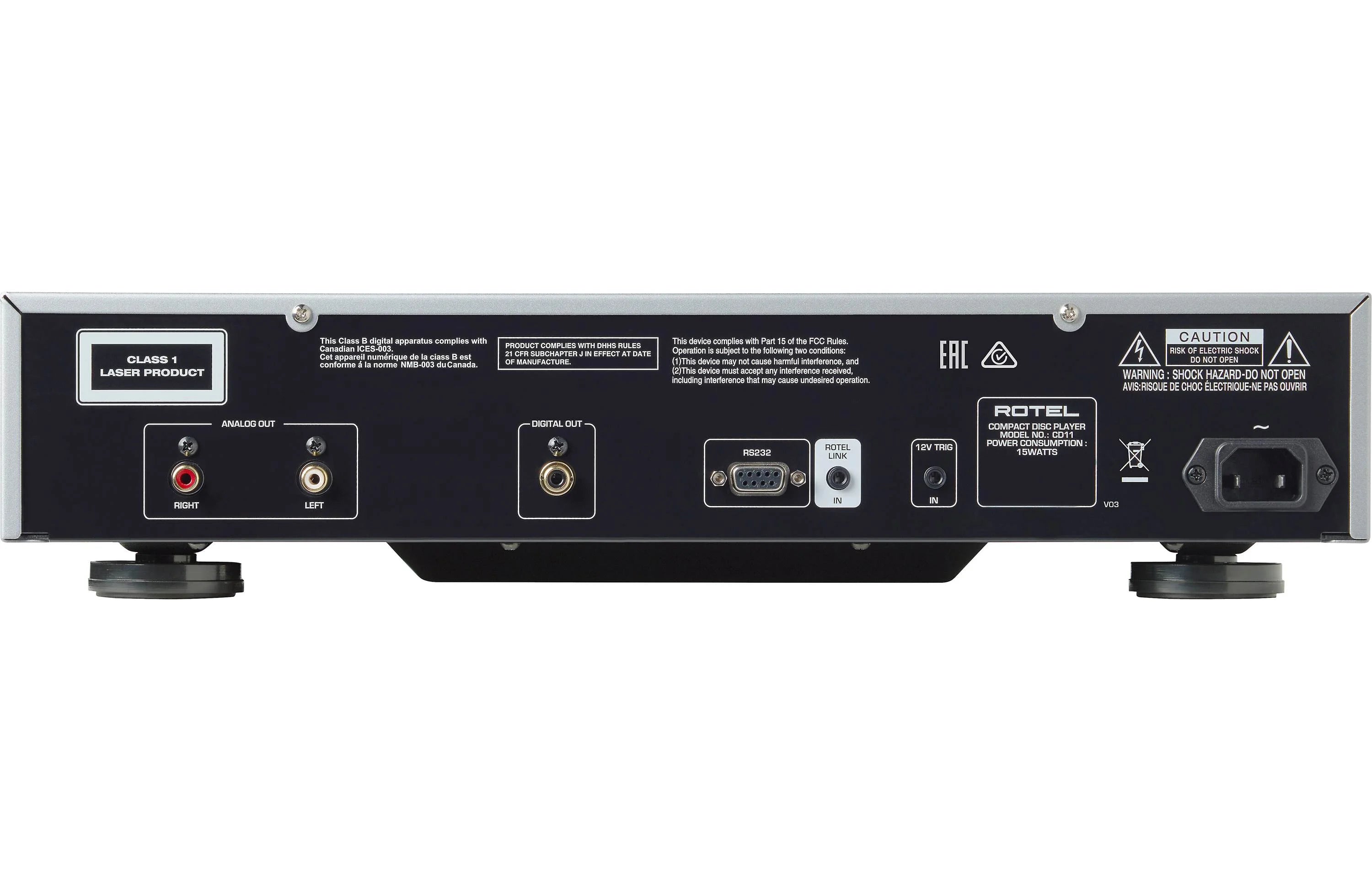 Rotel CD11 Tribute CD Player - Safe and Sound HQ