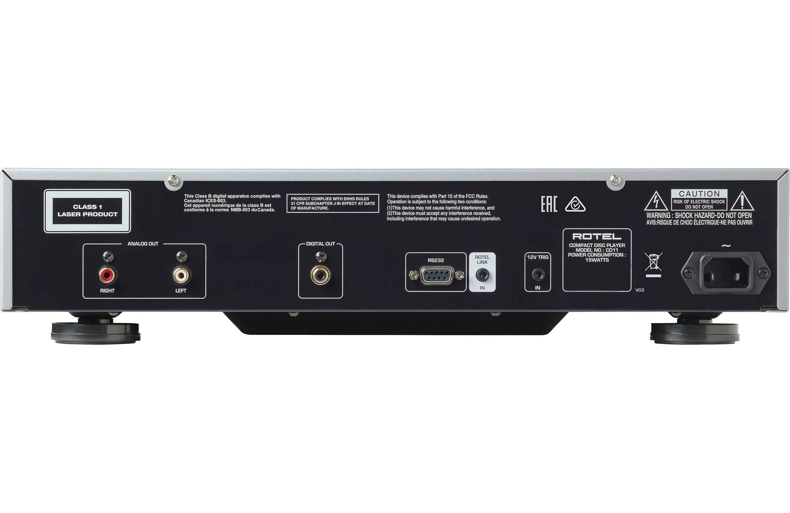 Rotel CD11 Tribute CD Player - Safe and Sound HQ