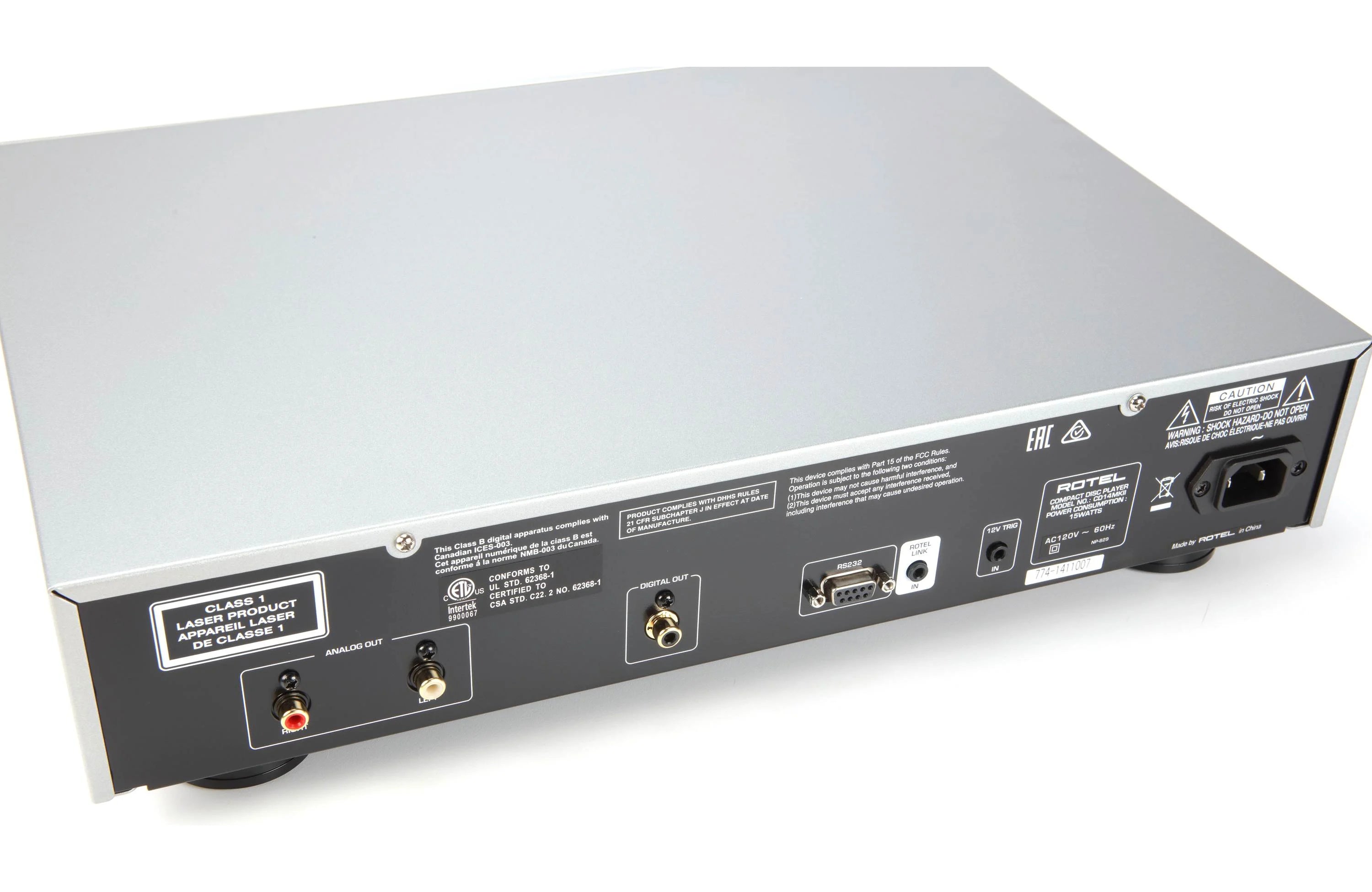 Rotel CD14 MKII CD Player - Safe and Sound HQ